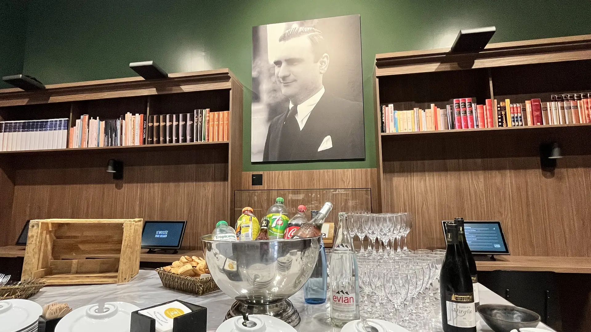 pause séminaire au Musée Paul Ricard