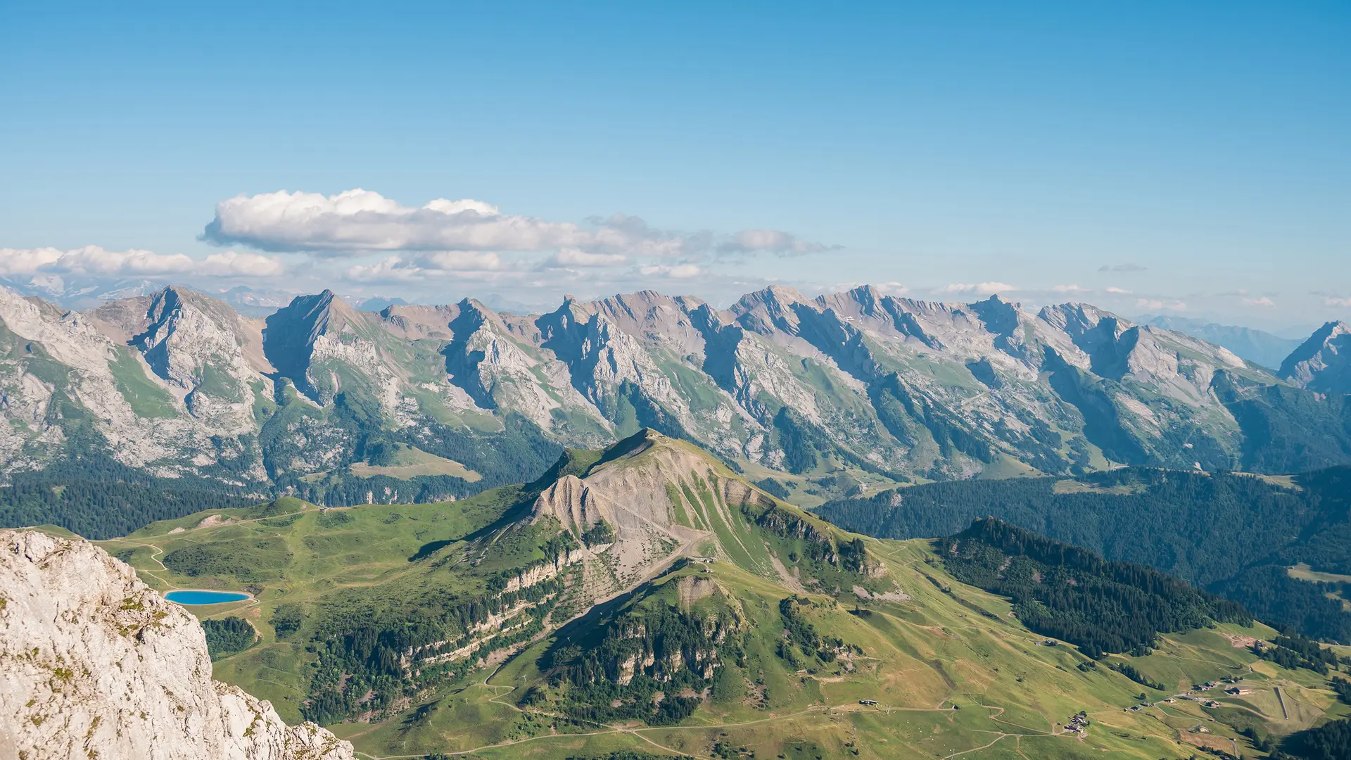 La chaîne des Aravis_Le Grand-Bornand