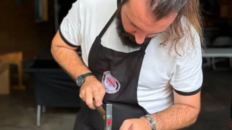 Fabrication du couteau