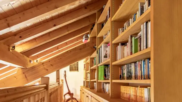 Espace bibliothèque.