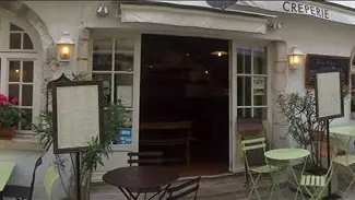 The restaurant is open all year round.