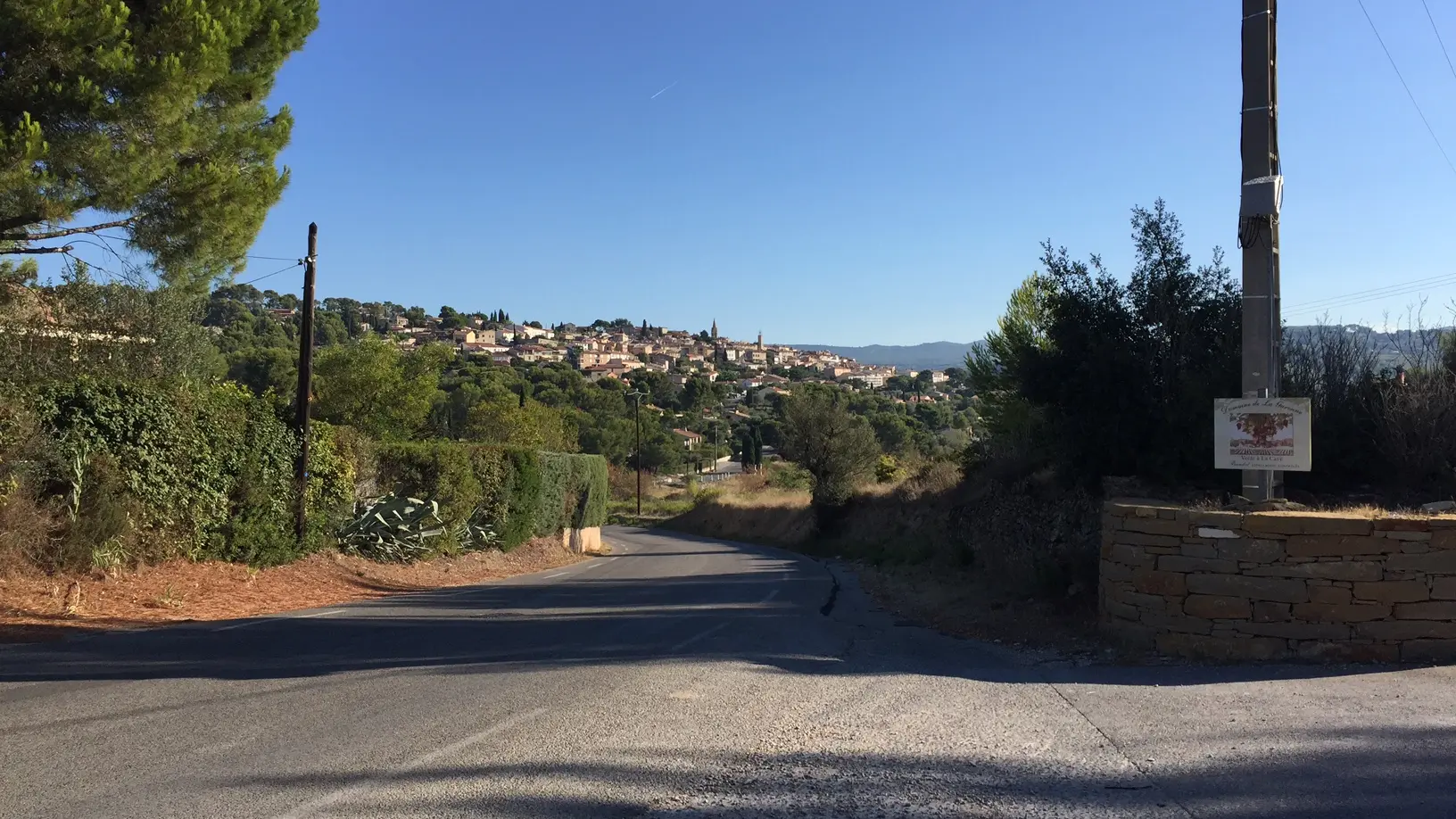 Village view from St Côme