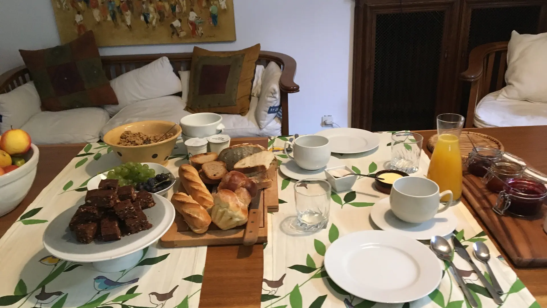 Repas aux Charmettes