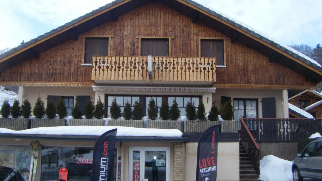 façade principale de la maison