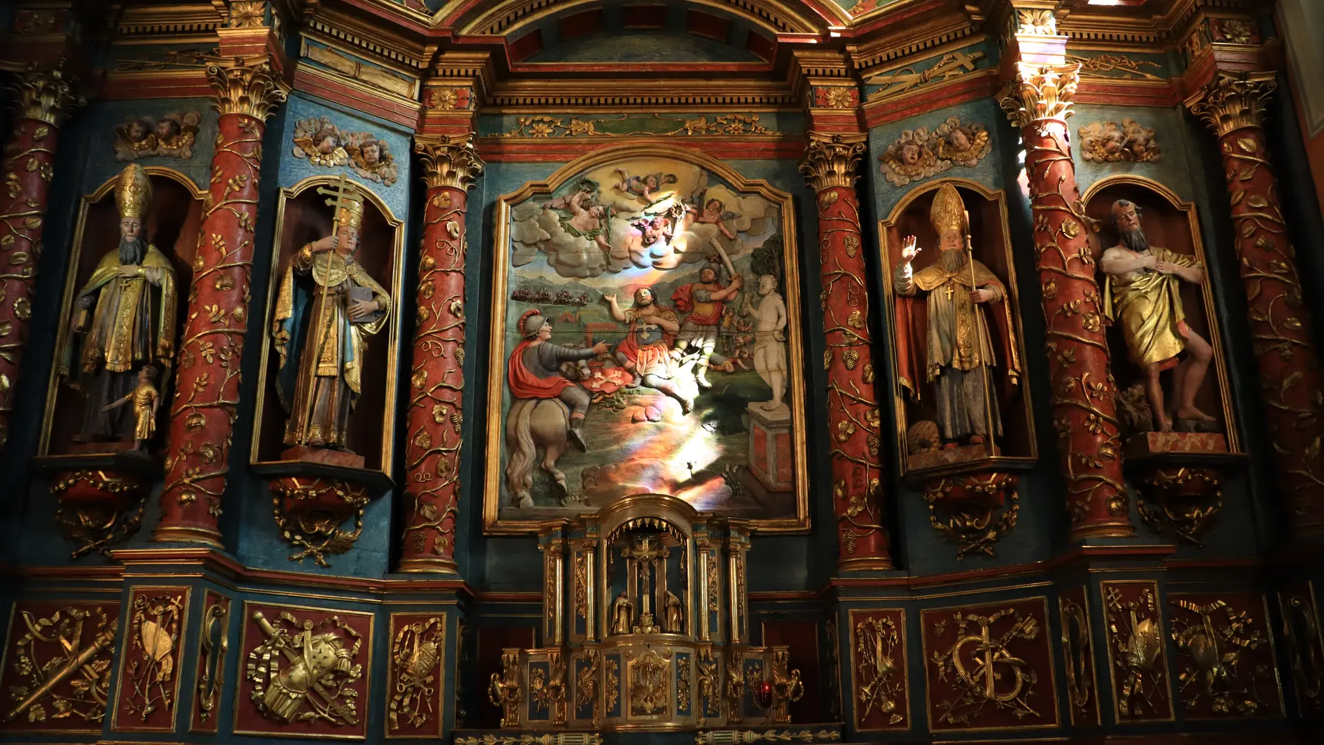 Retable - Eglise Saint-Maurice Thônes