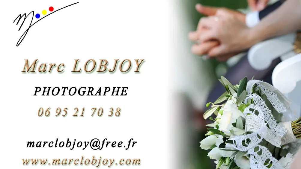 Carte de visite - Marc Lobjoy Photographie