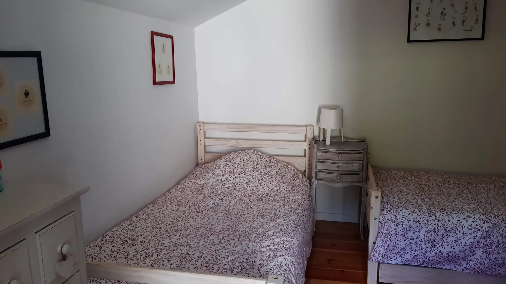 Chambres lits jumeaux