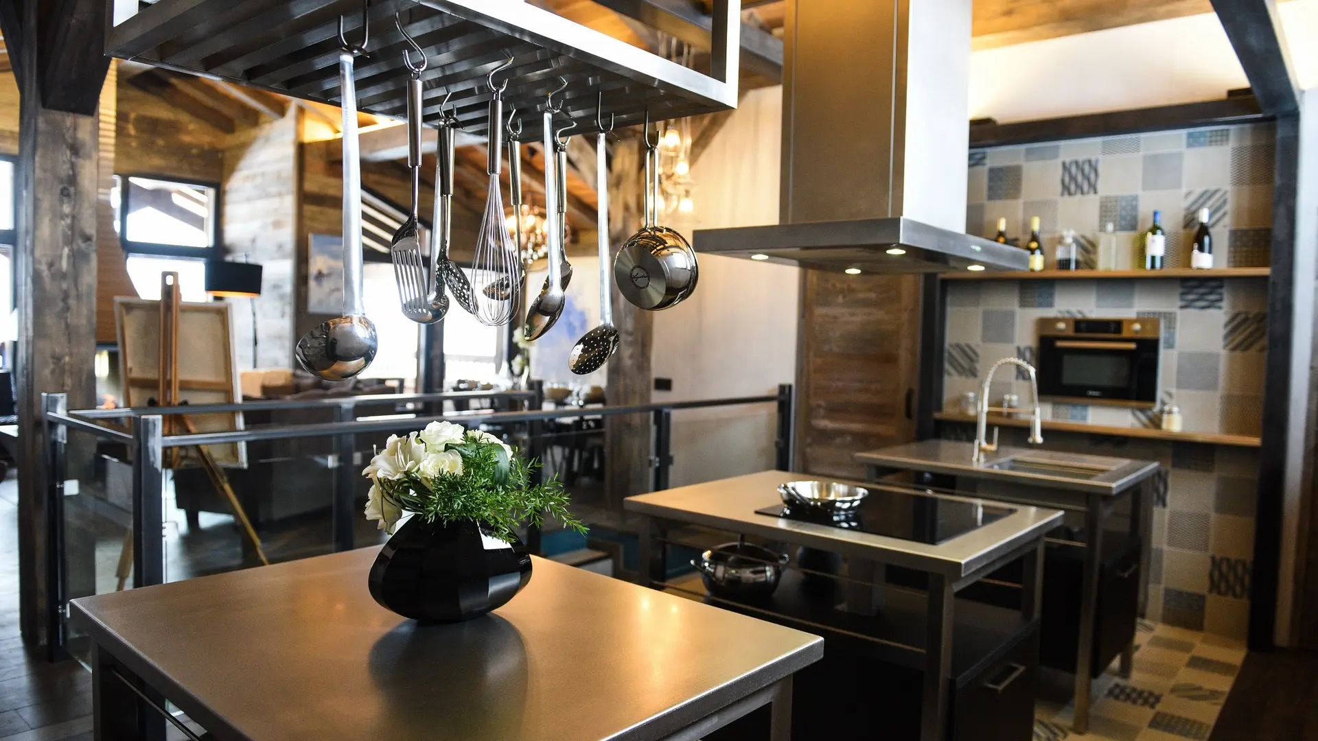 chalet l'atelier de charlotte - salle à manger