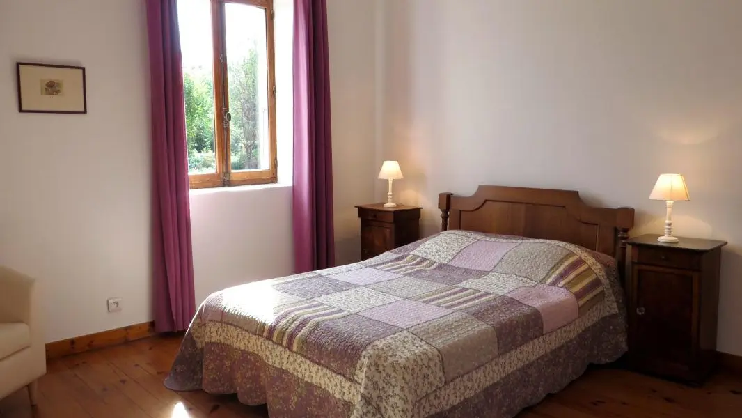 Chambre mauve