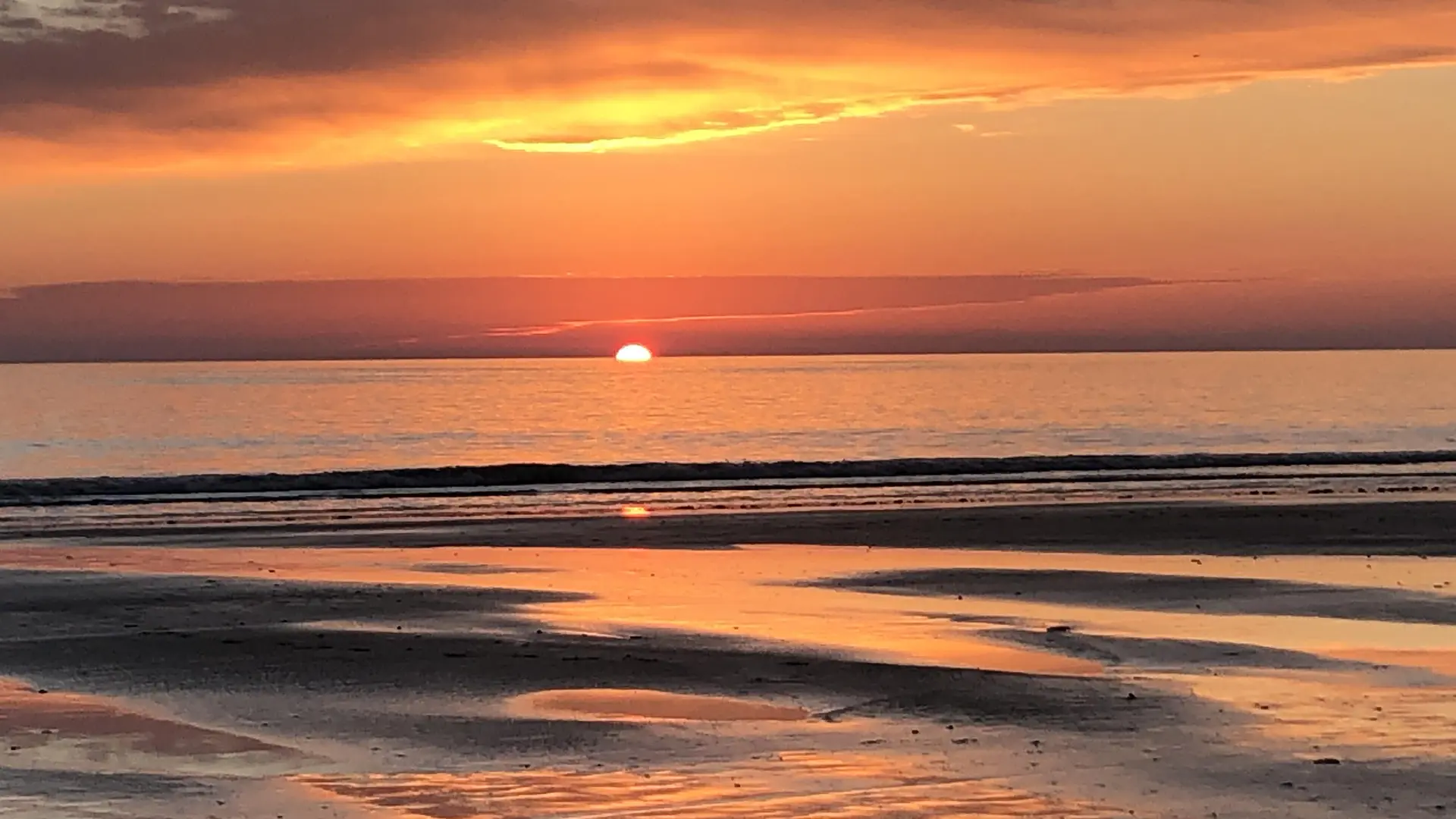 Puesta de sol en La Couarde