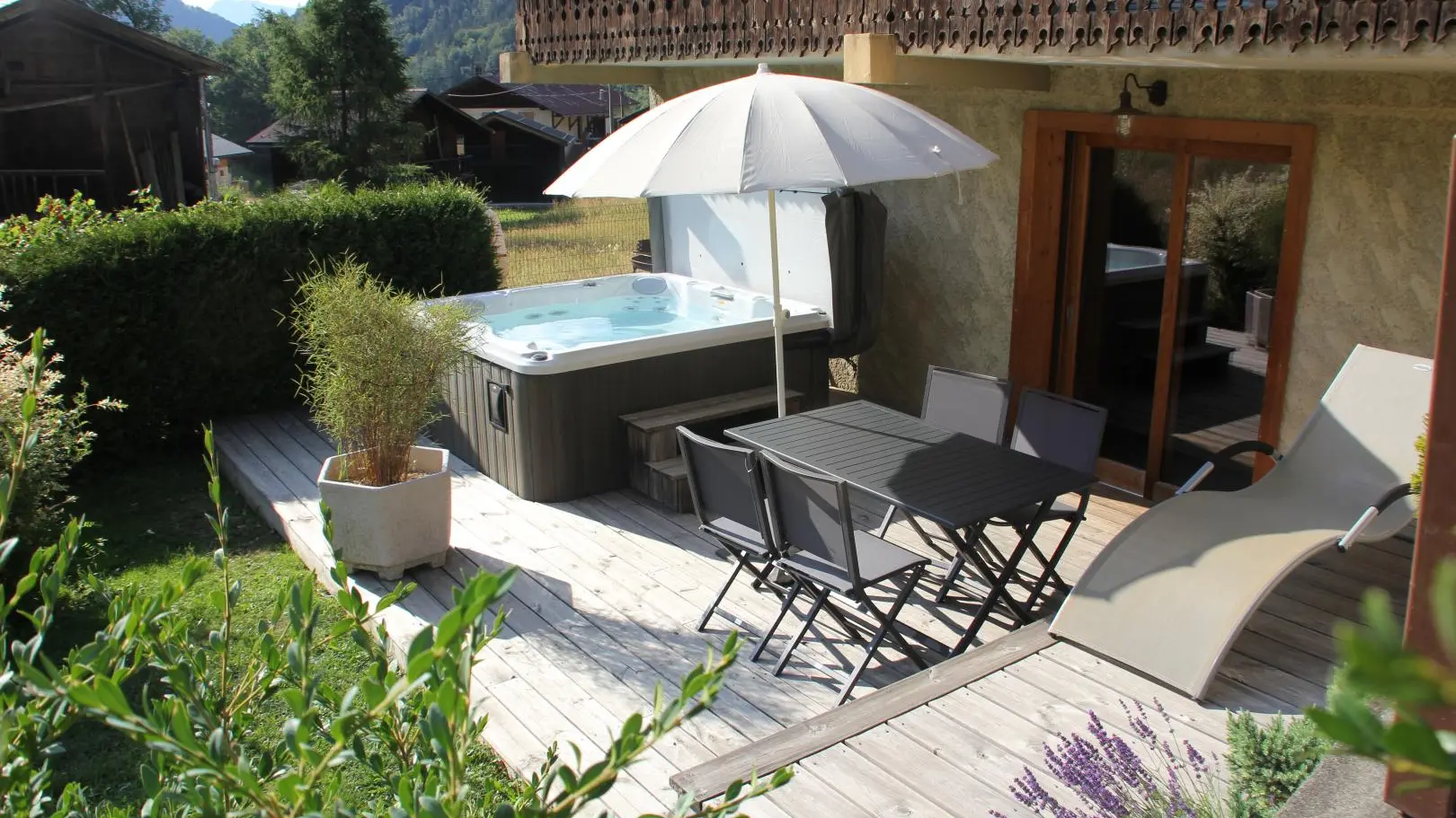 La terrasse plein sud