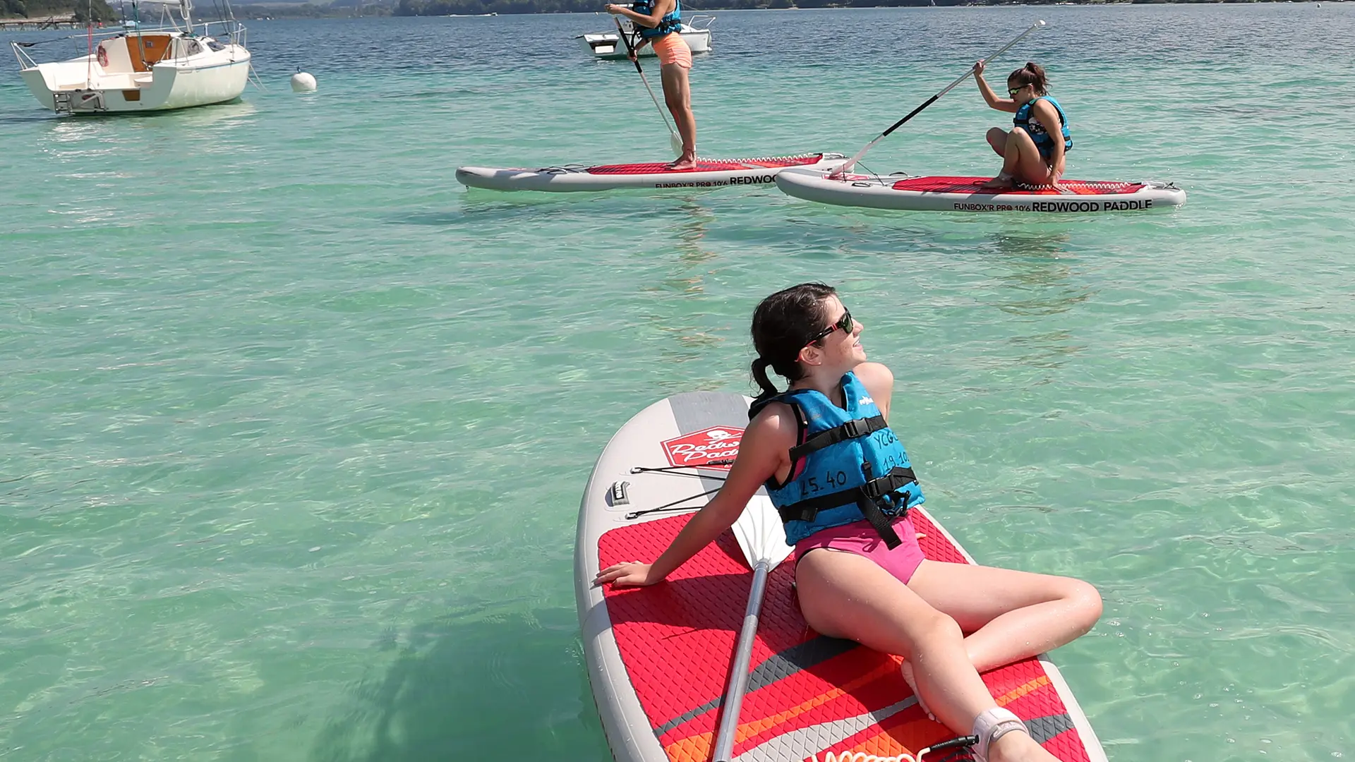 Paddle au lac de Paladru