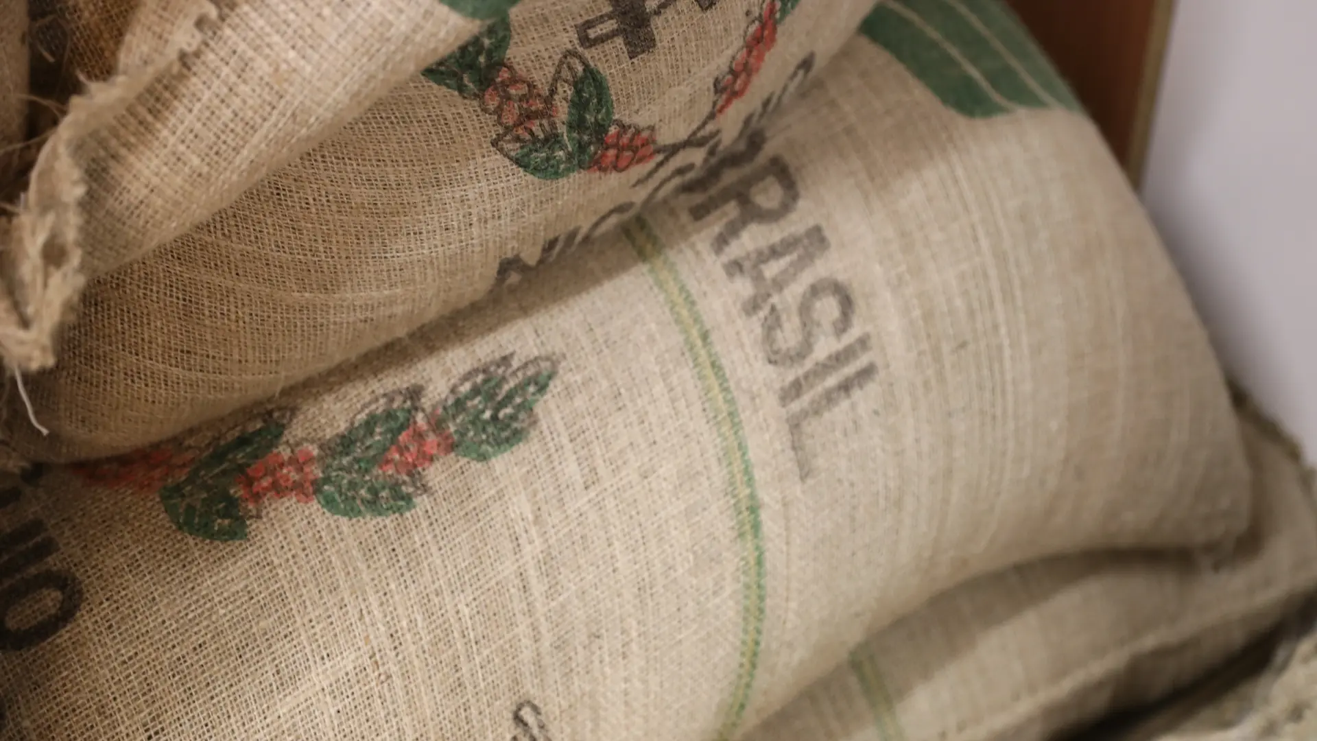 Sac en jute pour le café vert
