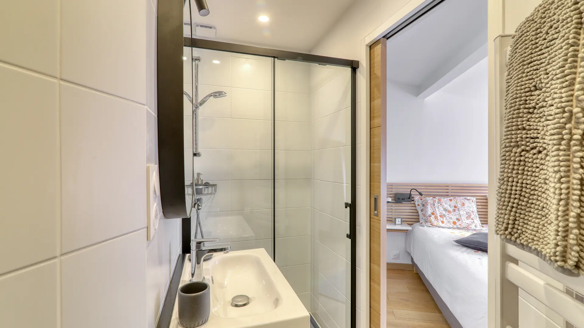 Chambre La Lave Salle de bain