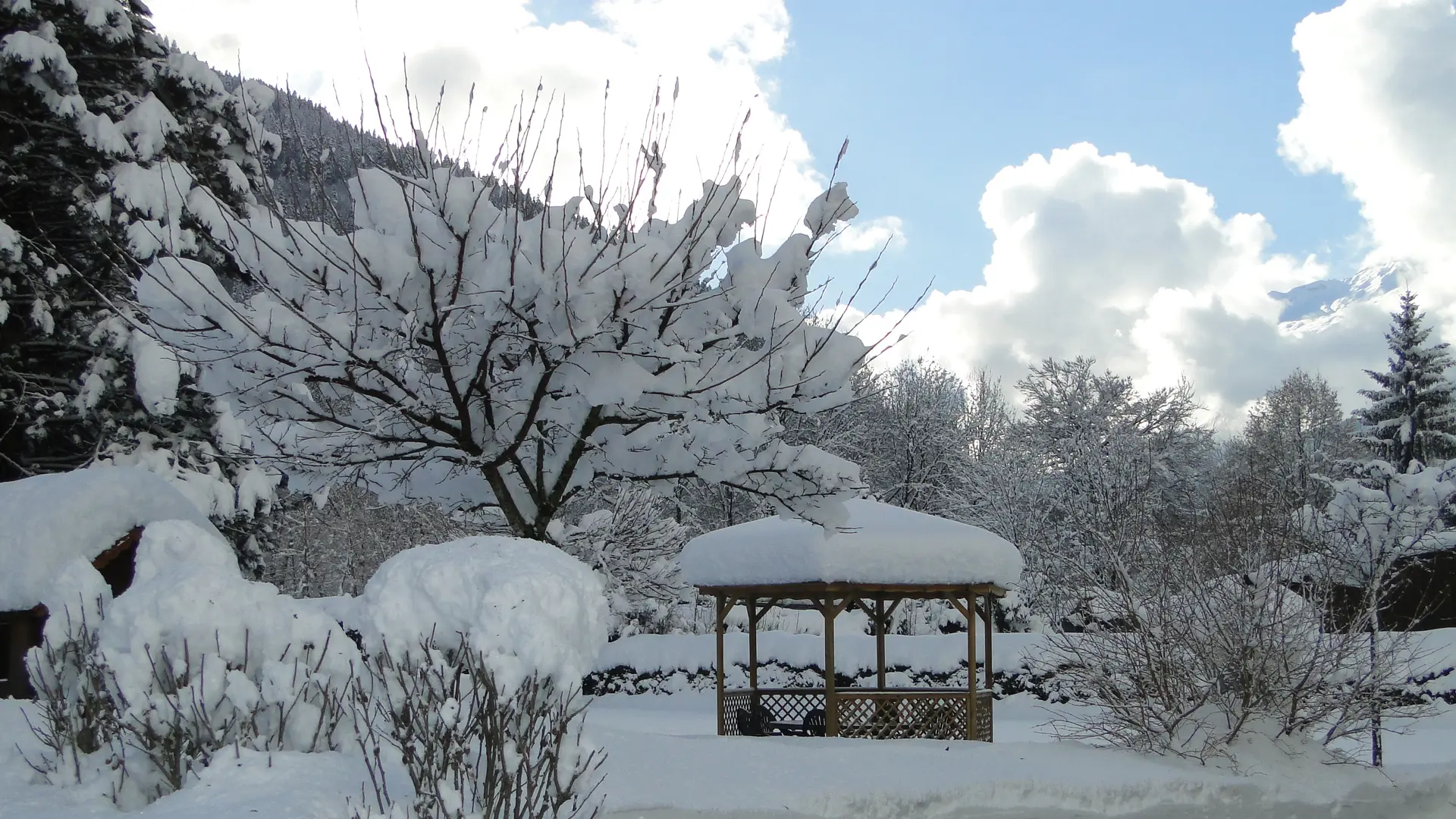 En hiver - Gîte au Pré - Thônes, Haute-Savoie