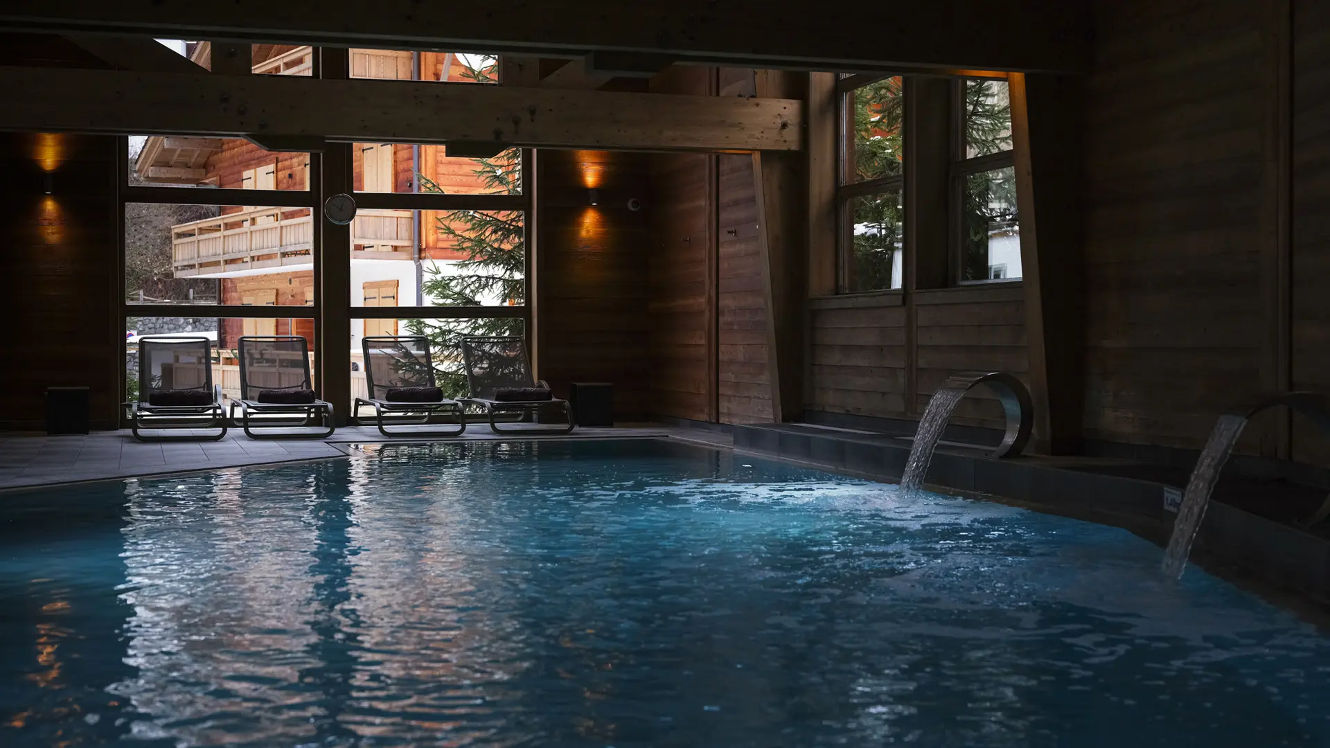 Piscine de détente
