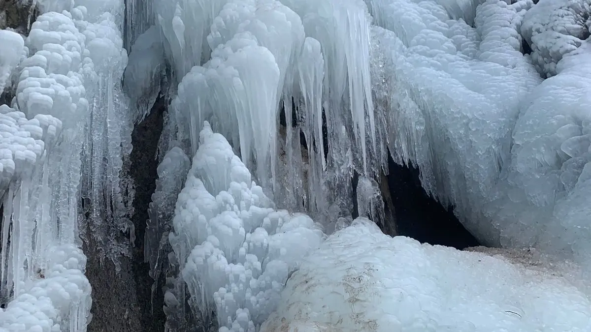 Activité encadrée cascade de glace