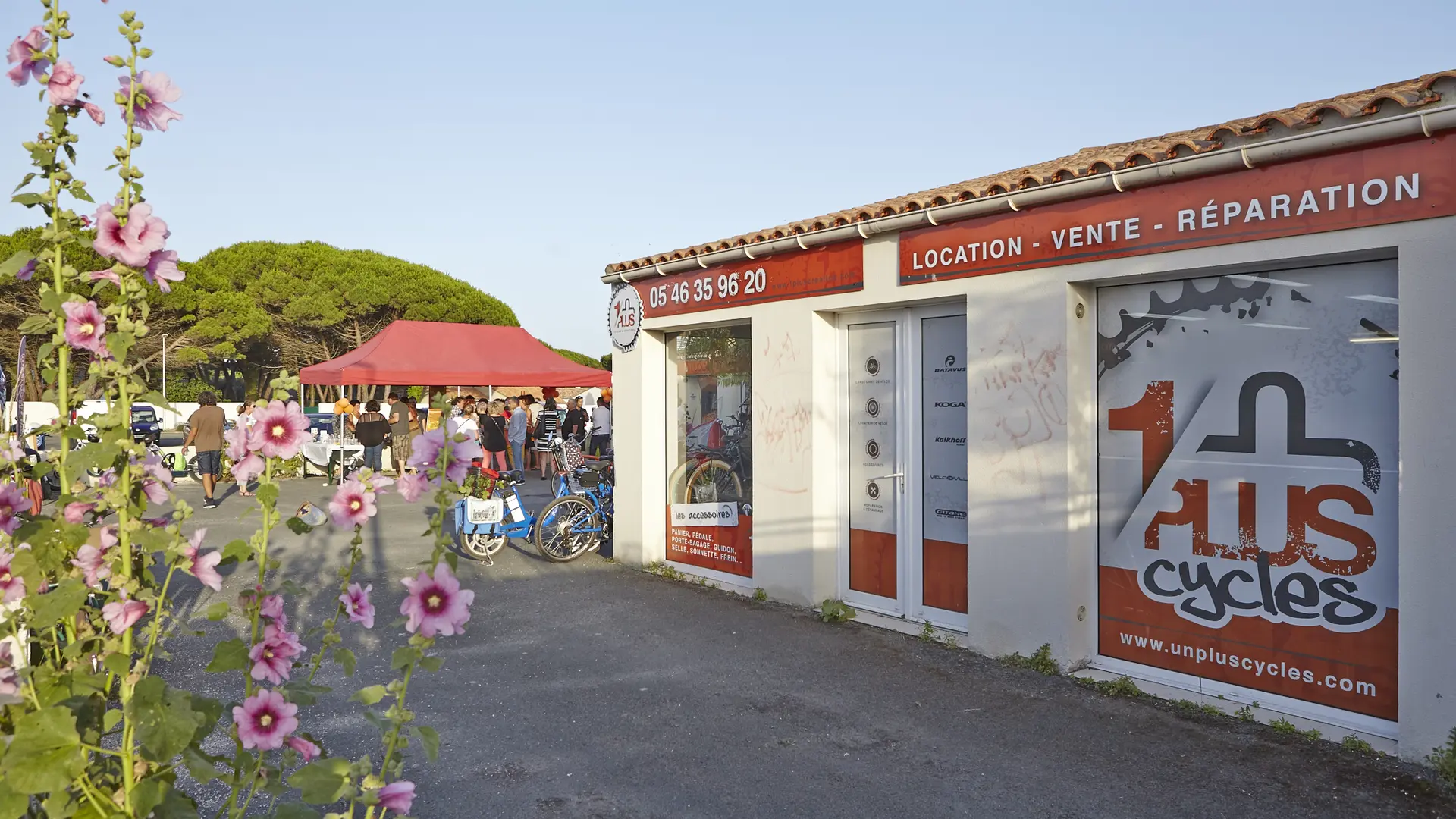 Location de vélos au Bois Plage