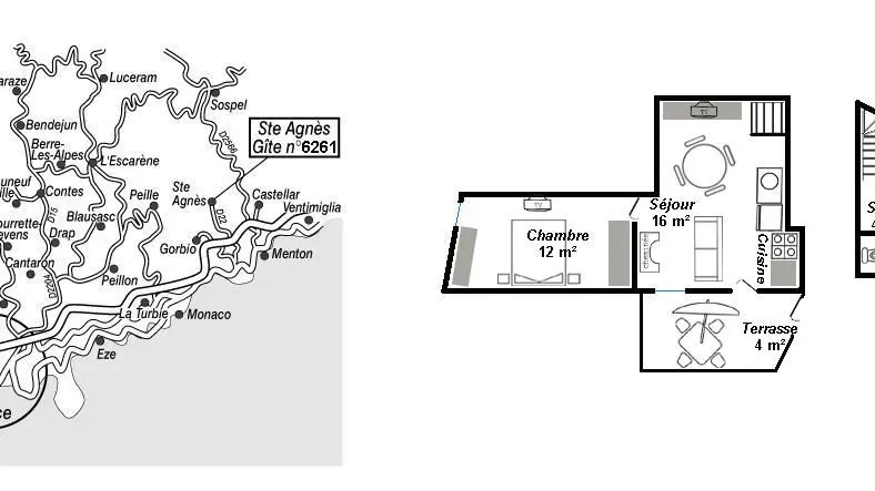 Gîte La Cantina-Le plan-Sainte-Agnès-Gîtes de France des Alpes-Maritimes