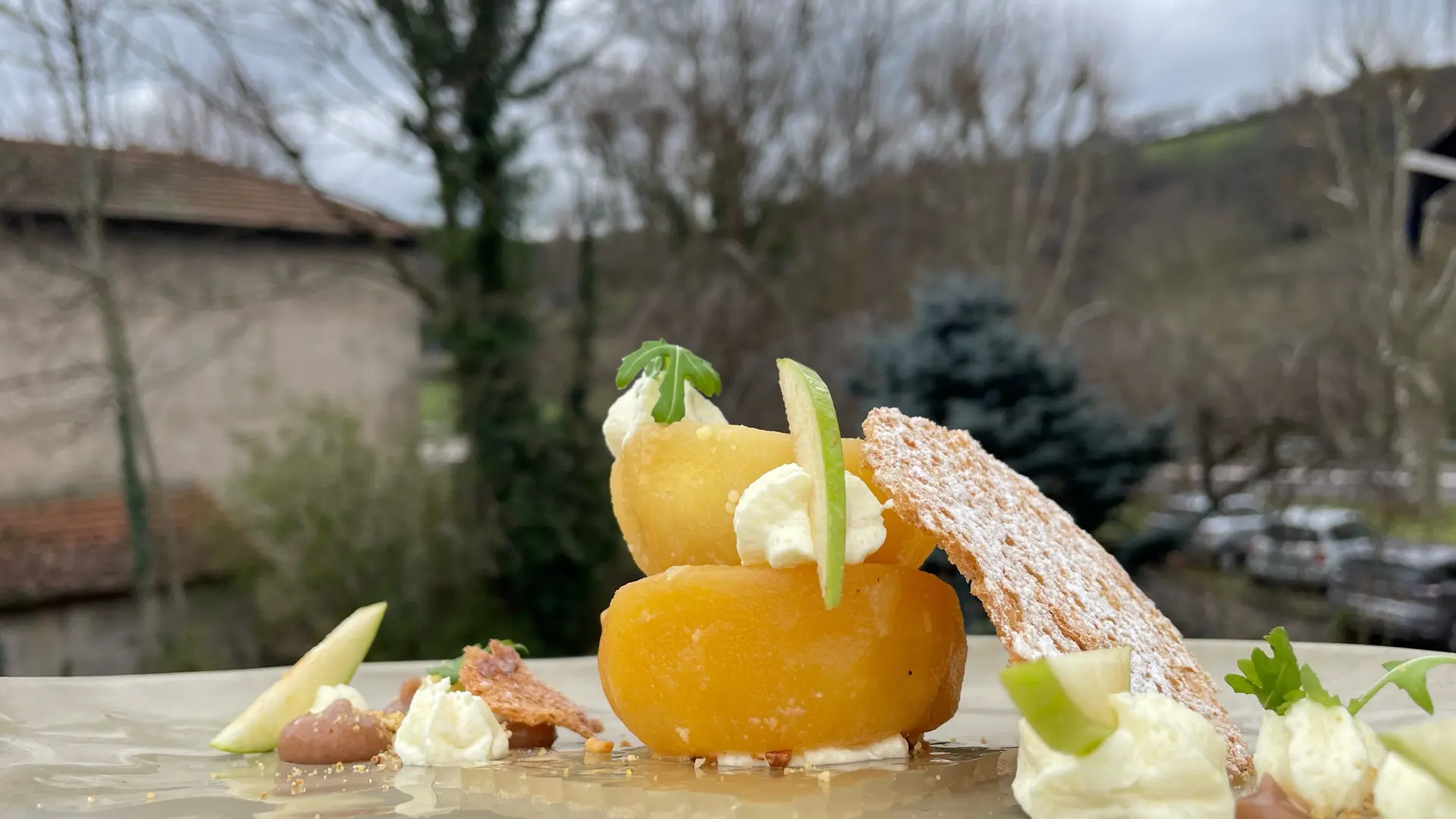 La pomme rôtie