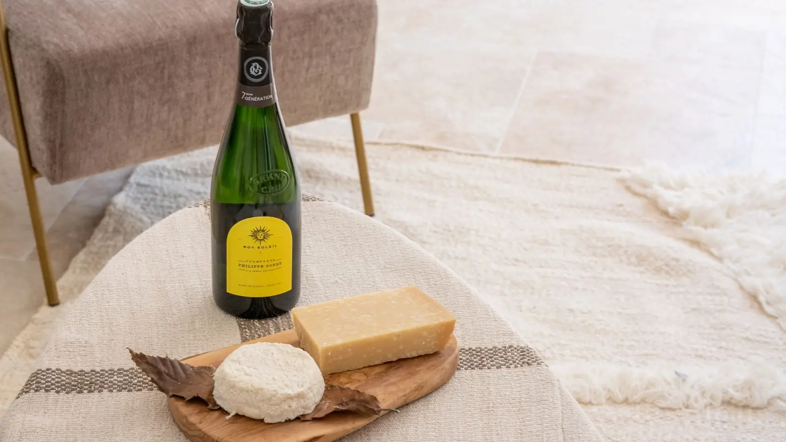 Accord champagne et fromages