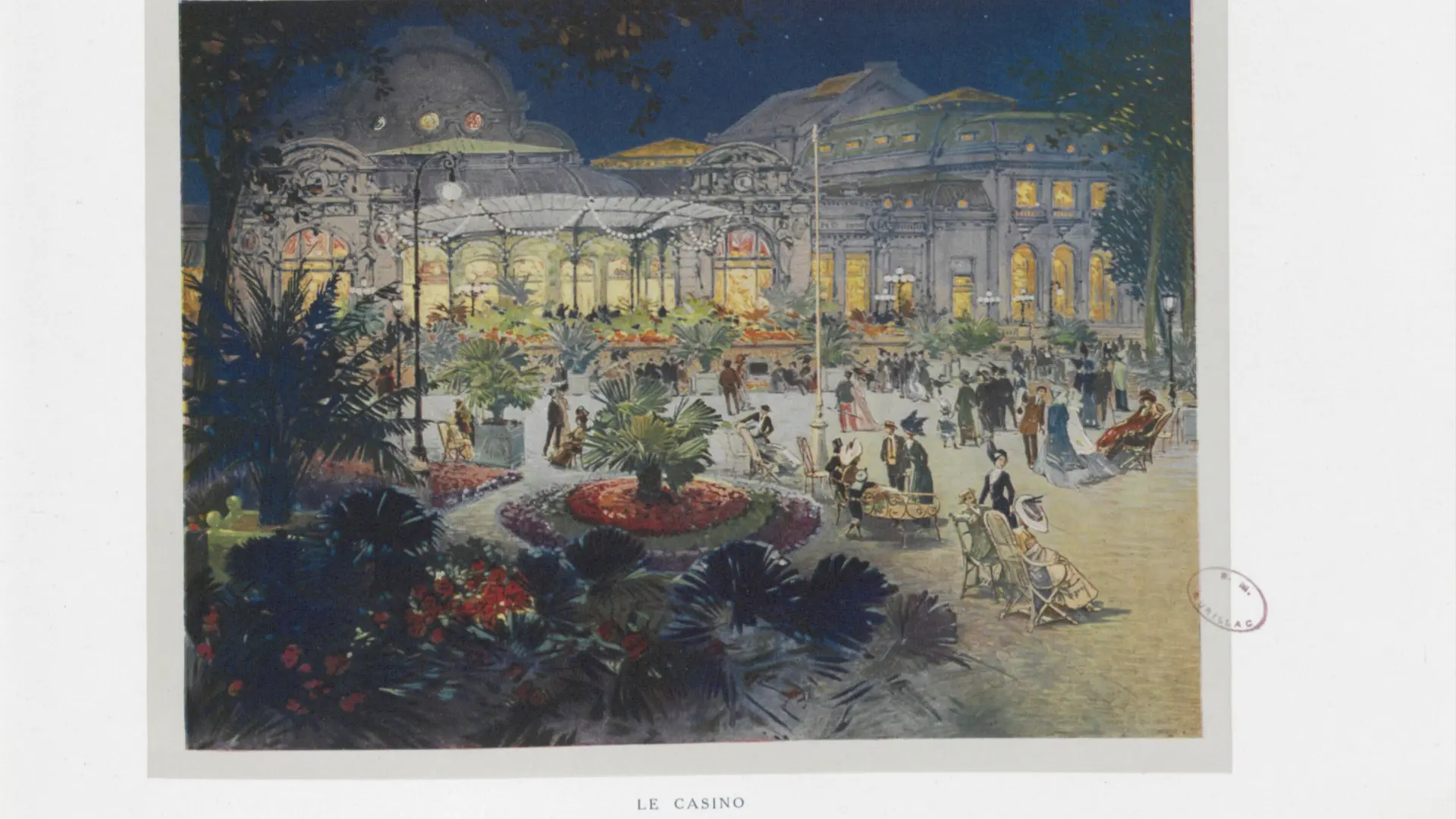 Extrait de l'album Vichy édité par la Compagnie fermière en 1910