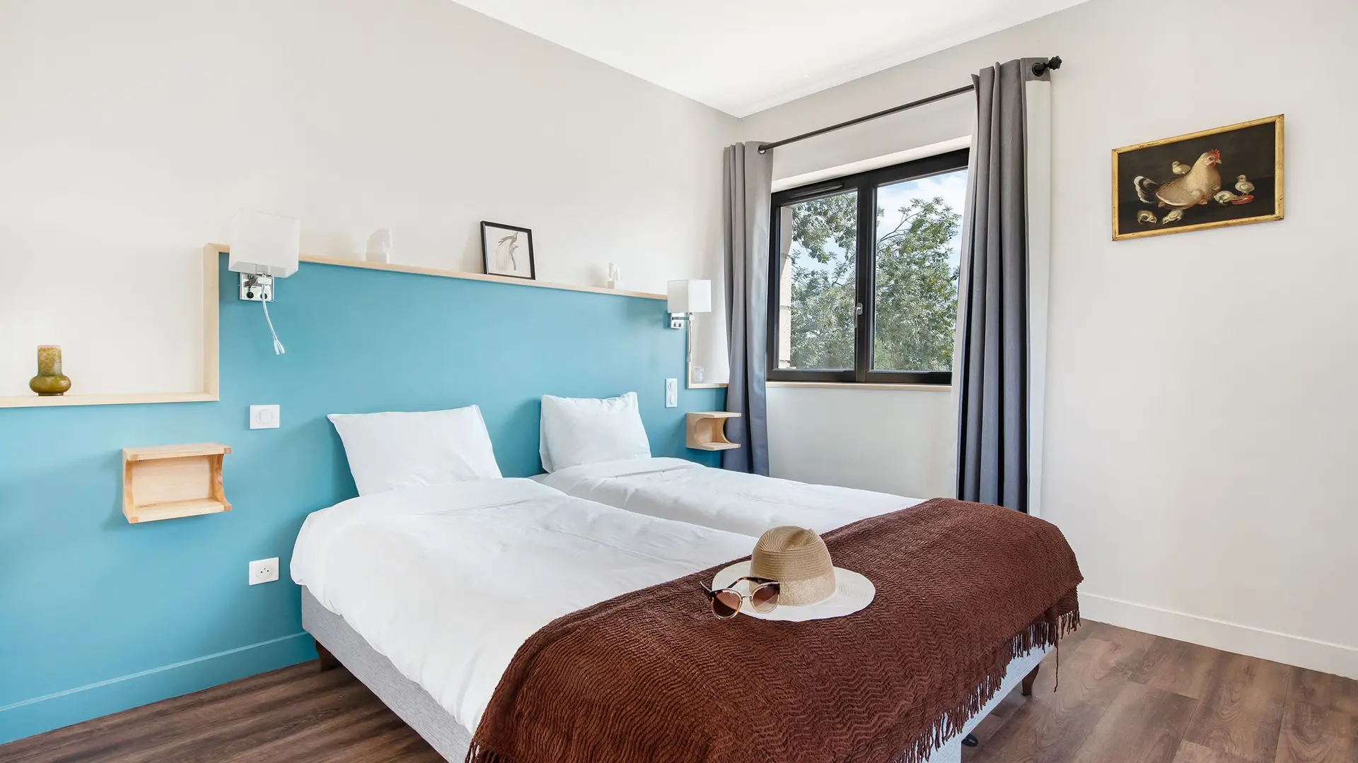 Chambre Oiseau de Paradis, avec de superbes vues sur le domaine de LOU PAPAGAI