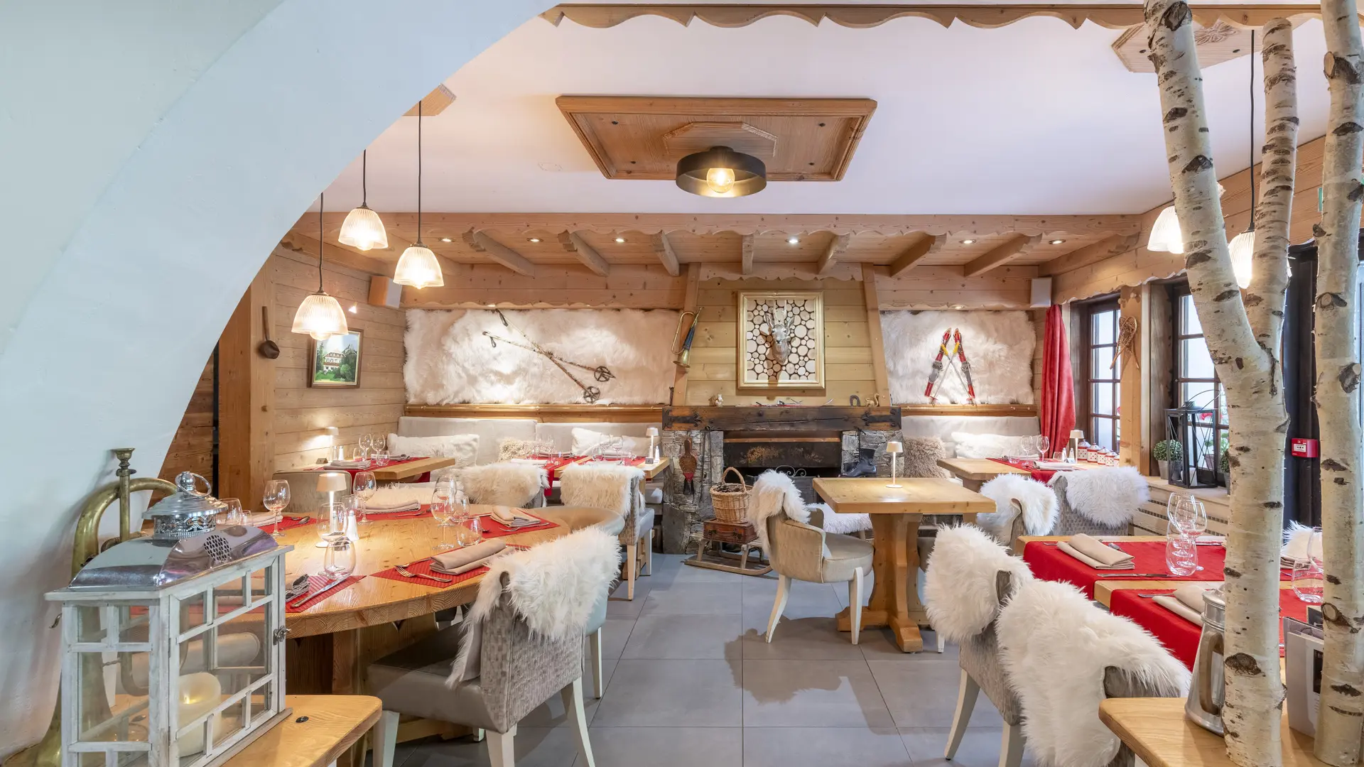 salle du restaurant intérieur