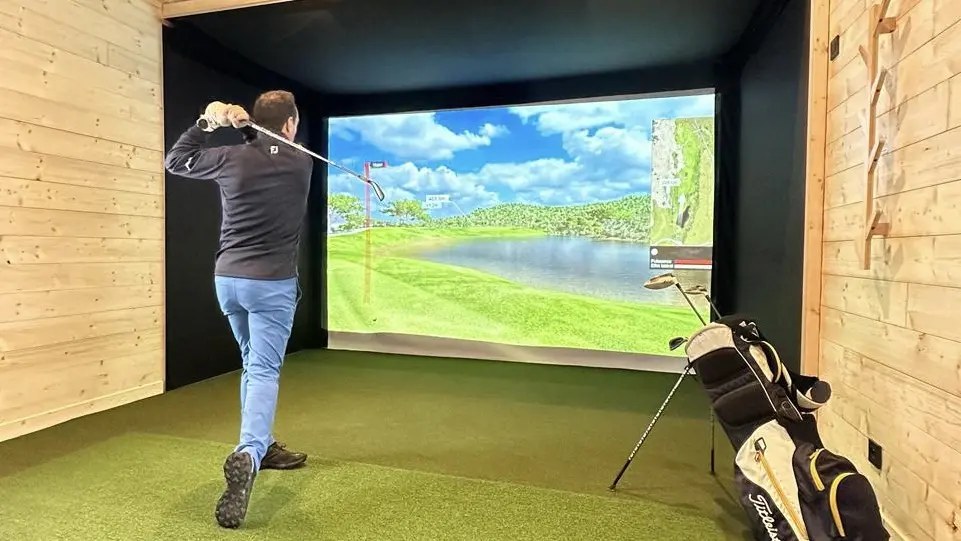 Simulateur de golf