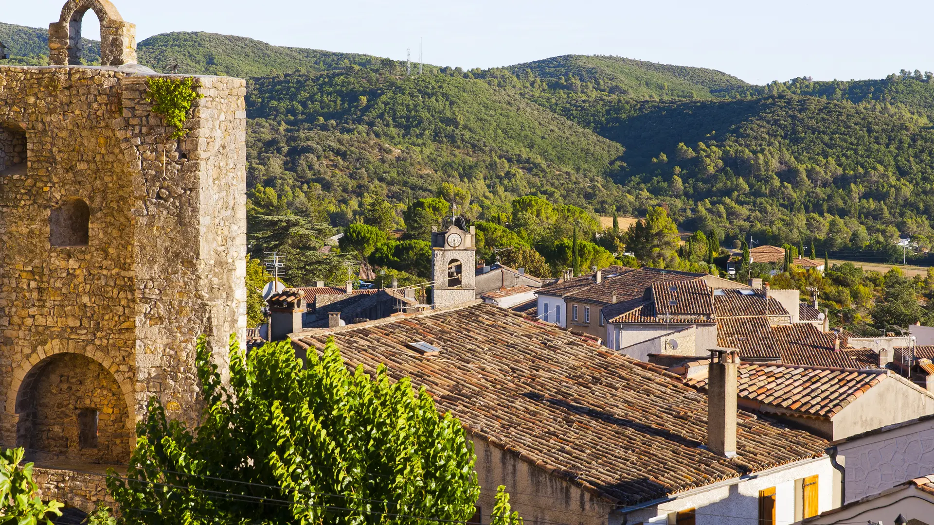 Porte Vieil Horloge et toits