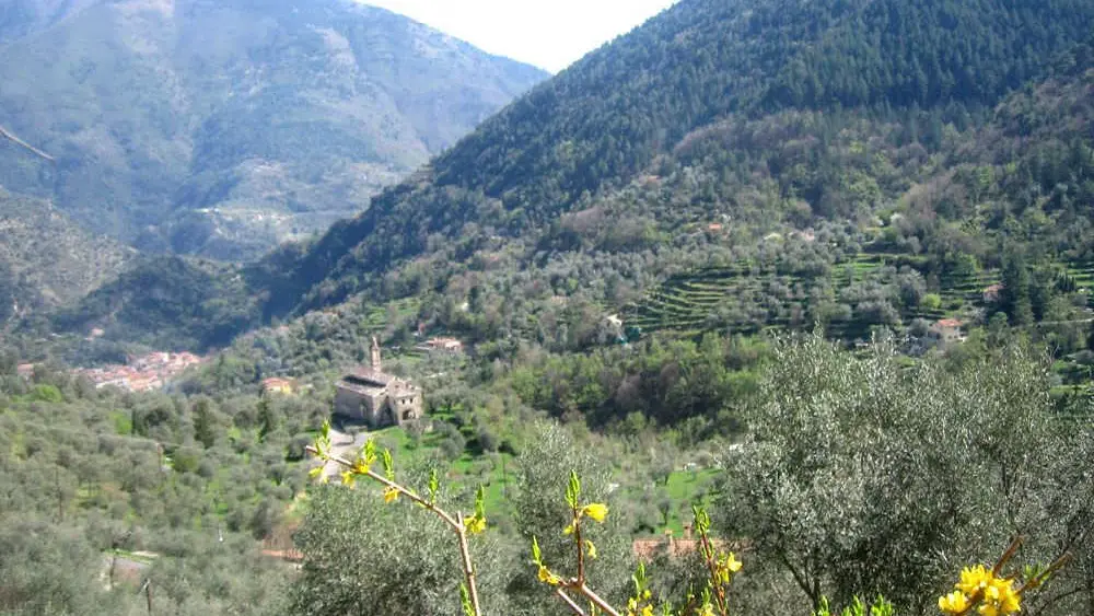 Vue Le Bourg 2 à Breil sur Roya - Gîtes de France Alpes-Maritimes