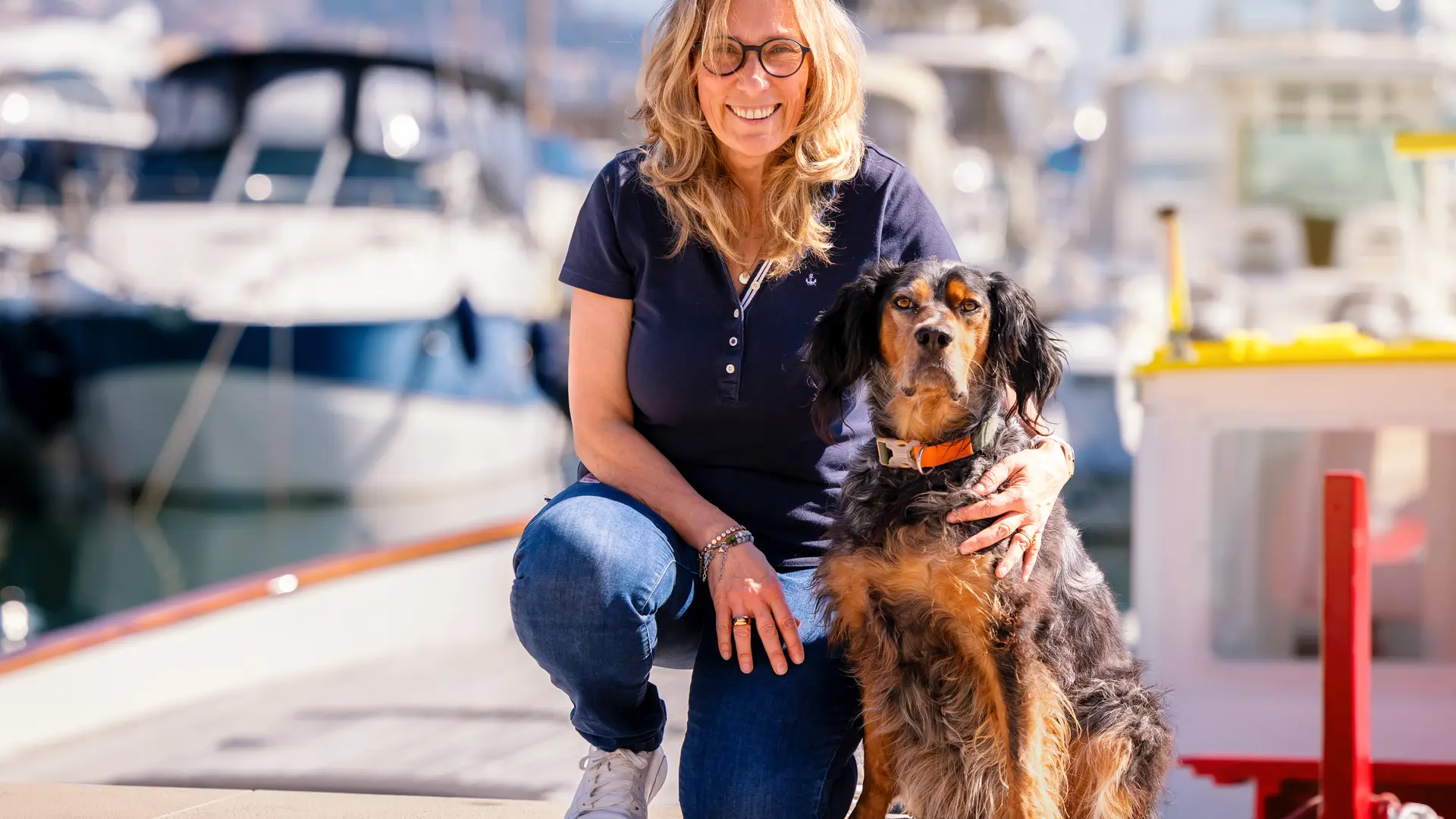 Babeth et Pablo vous accueillent sur le port