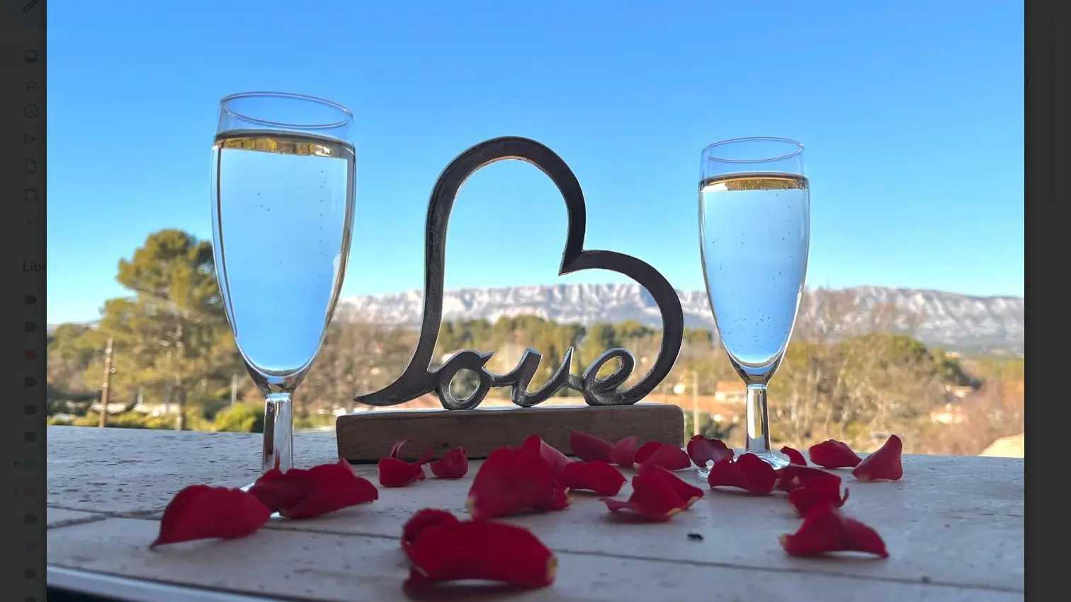 Réservez pour la St Valentin