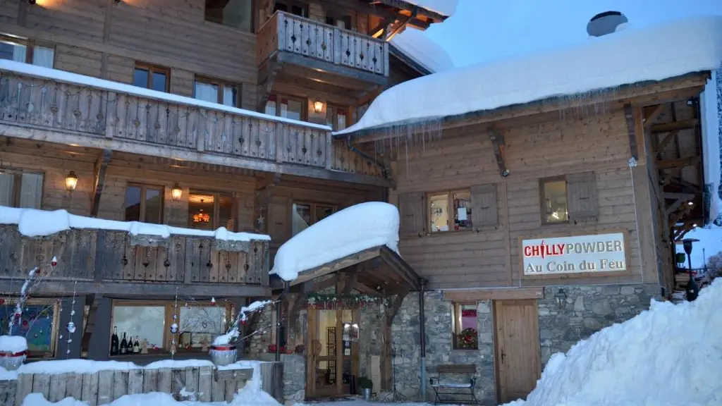 L'hôtel en hiver