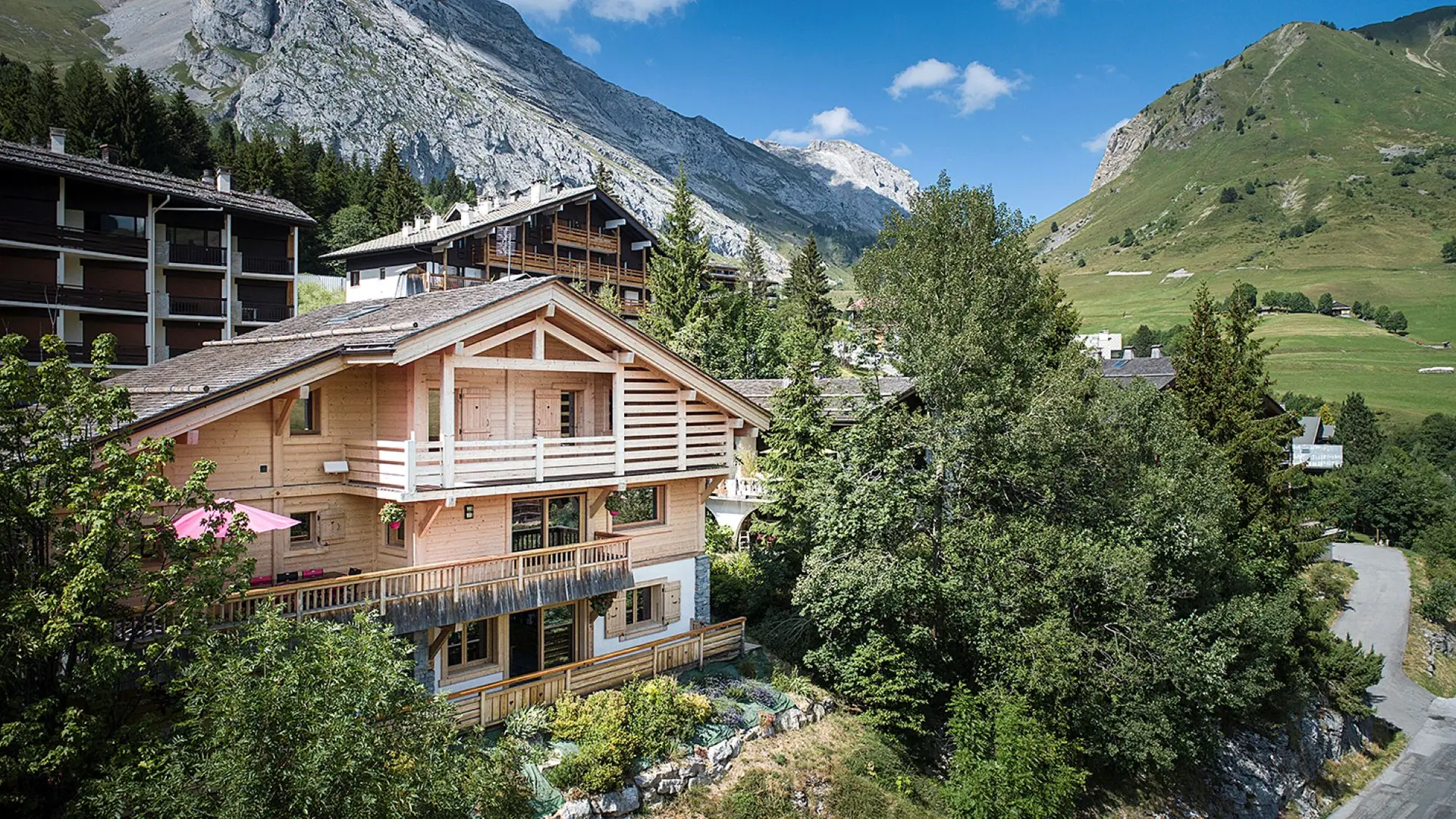 Vue chalet