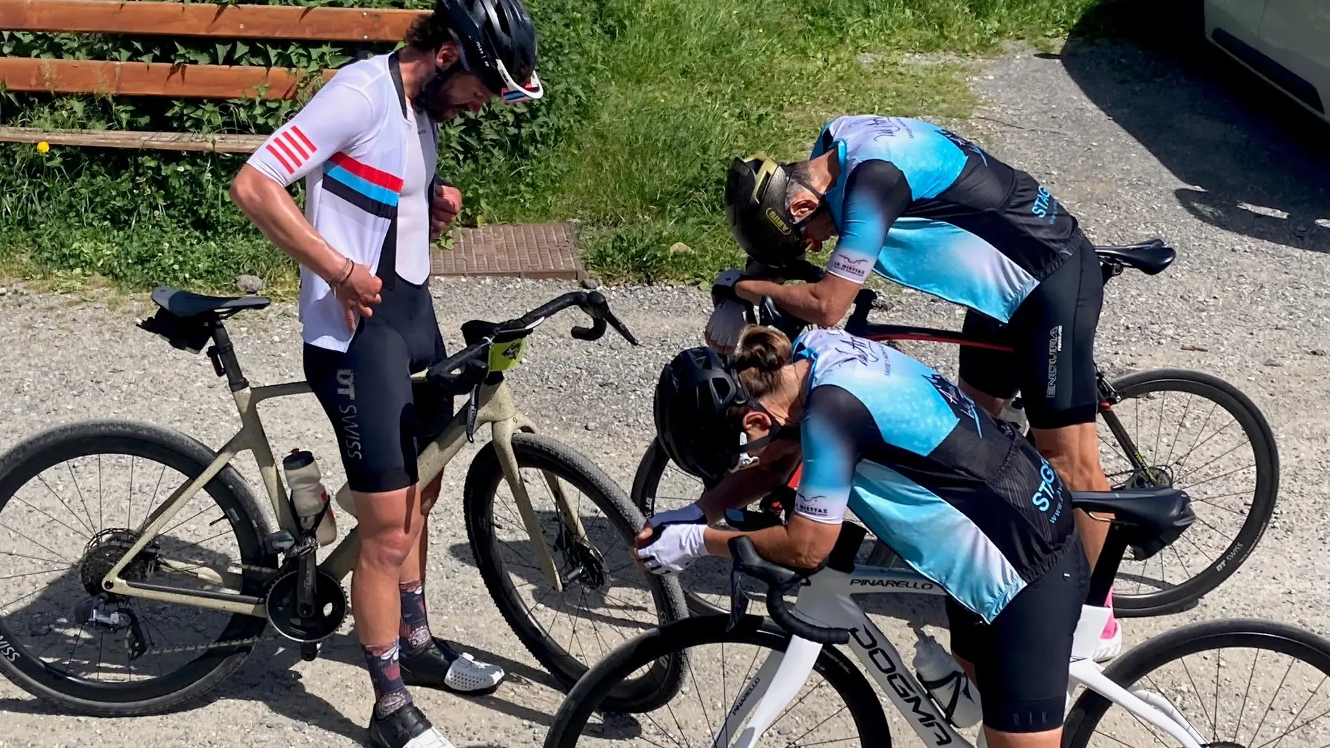 Parcours expert et soft : pause au lac des Confins_La Giettaz