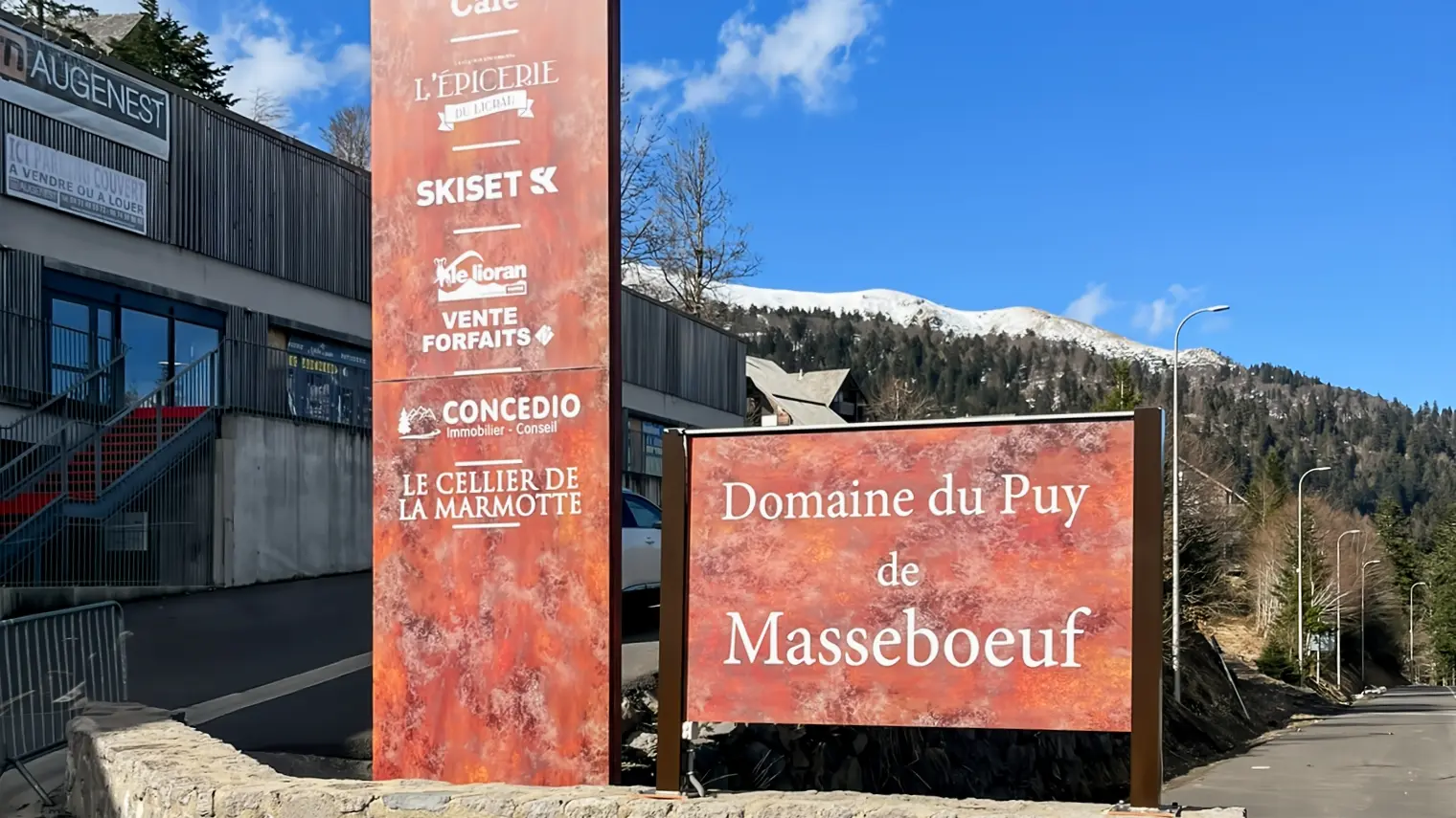 Accès au chalet