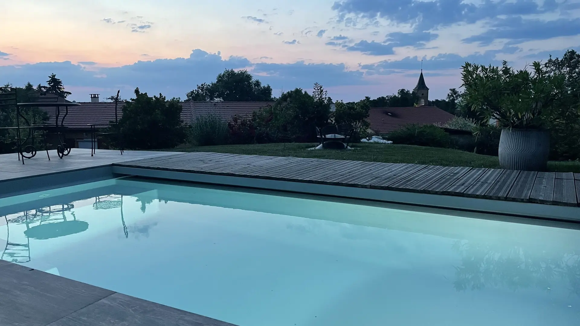 Piscine chauffée de mai à septembre