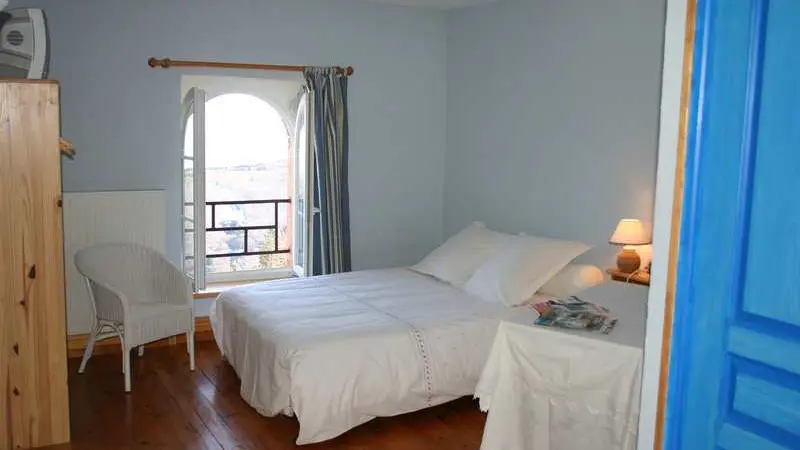 Chambre bleue