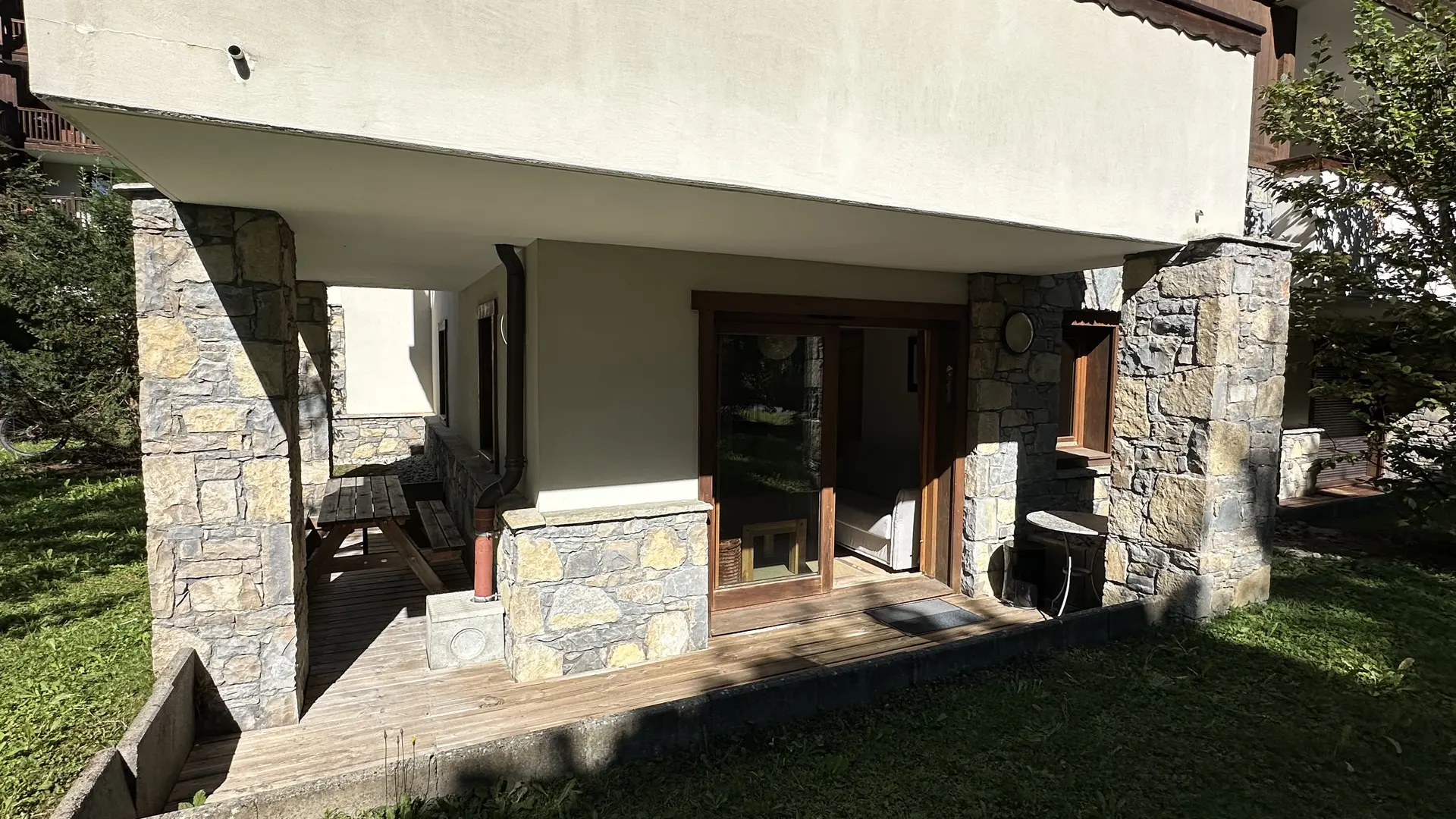 terrasse de l'appartement