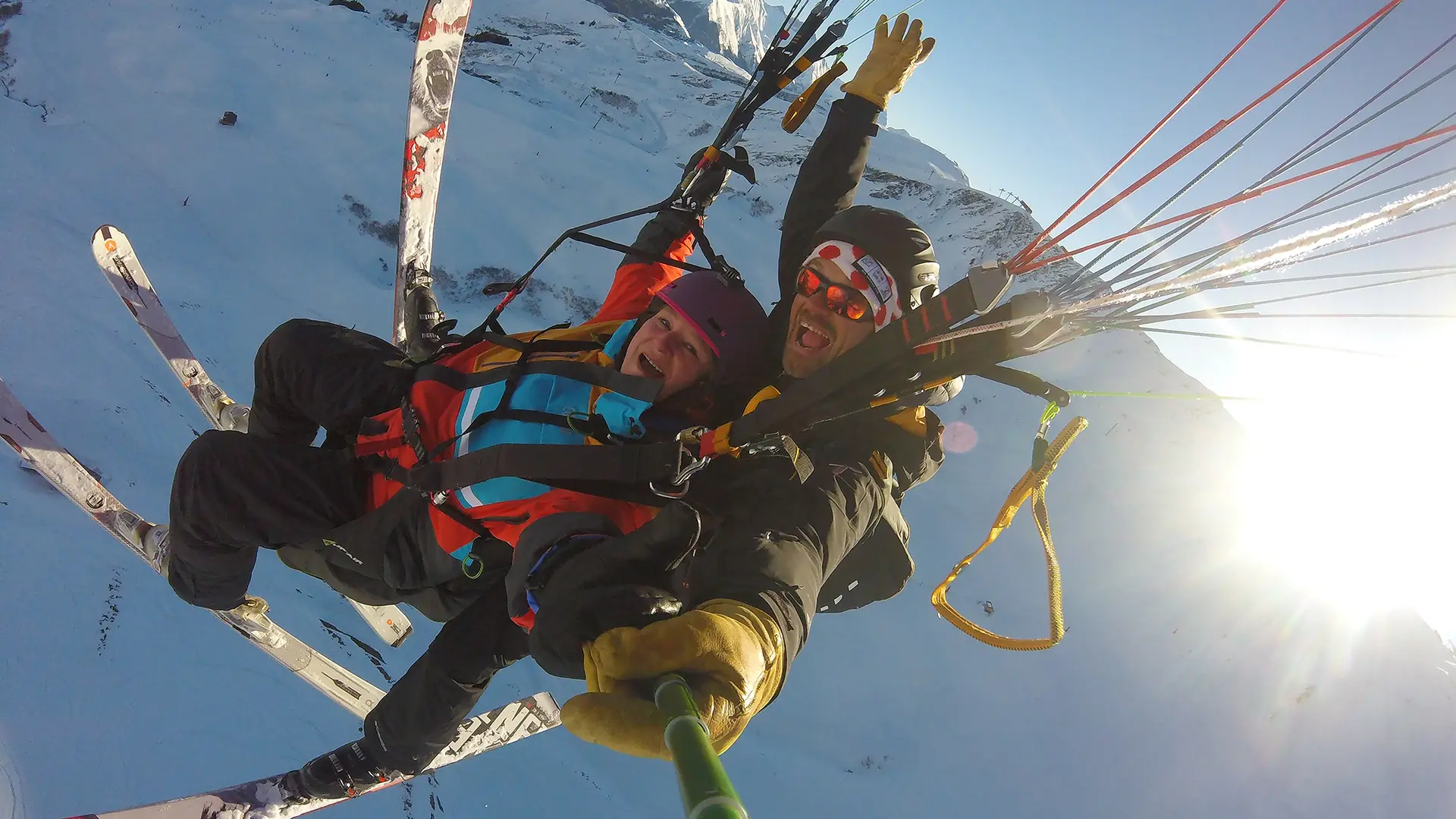 Baptème de parapente Biplace @LaToussuire