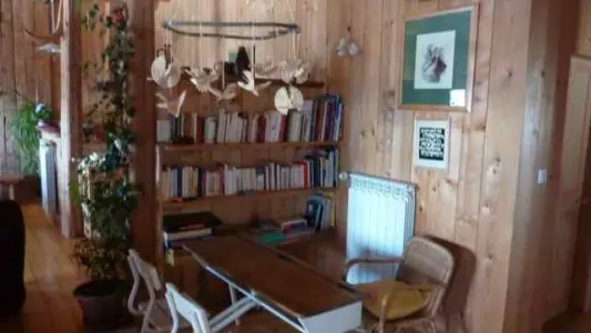Salon, bibliothèque, jeux de société, régal des enfants ...