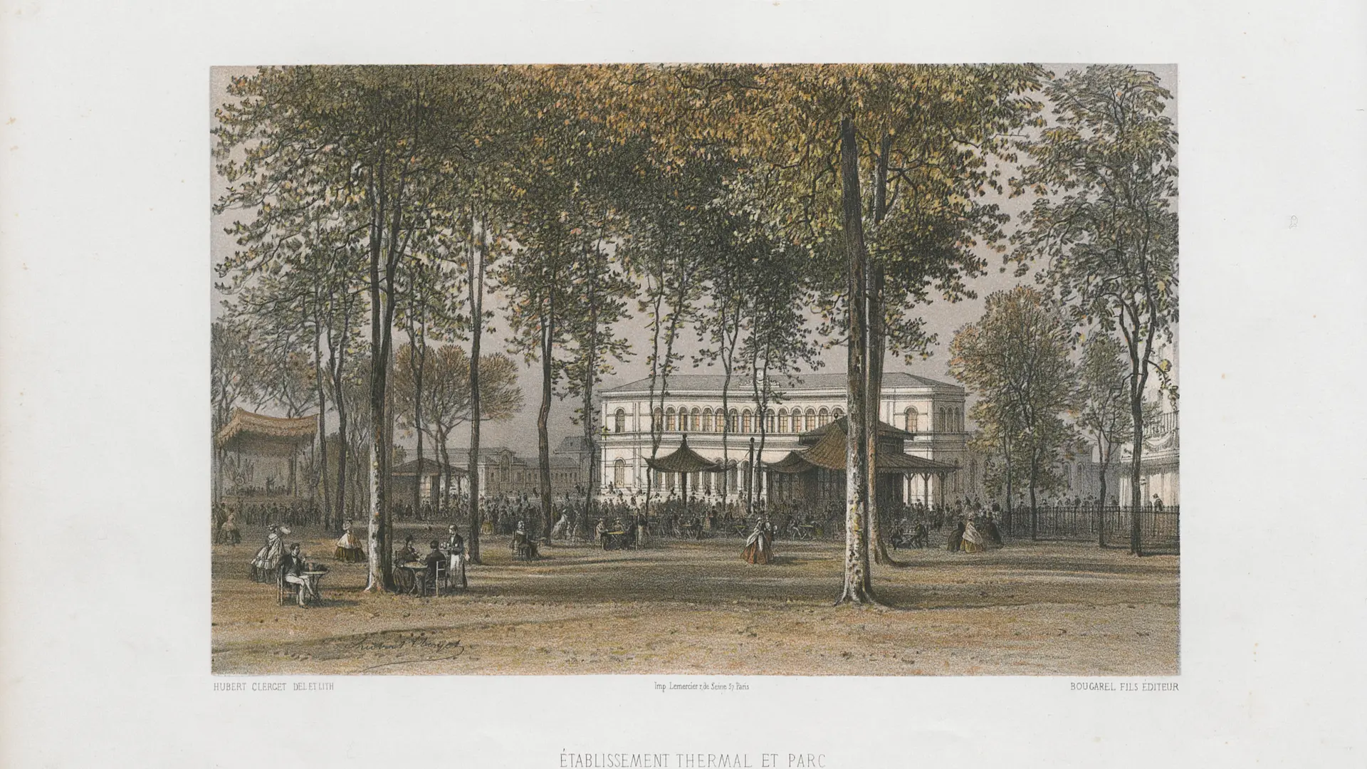 Extrait de Ch. Brainne. Vichy sous Napoléon III