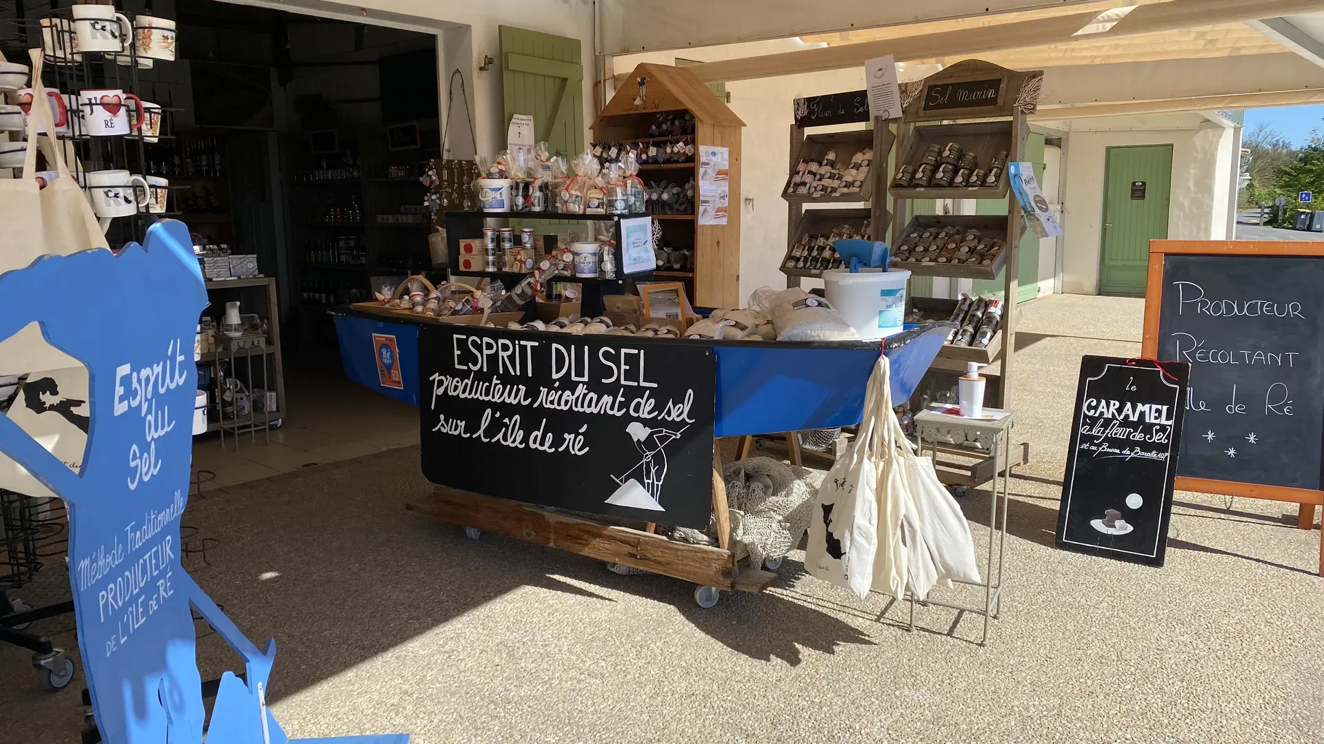 La boutique Esprit du Sel de Saint-Clément