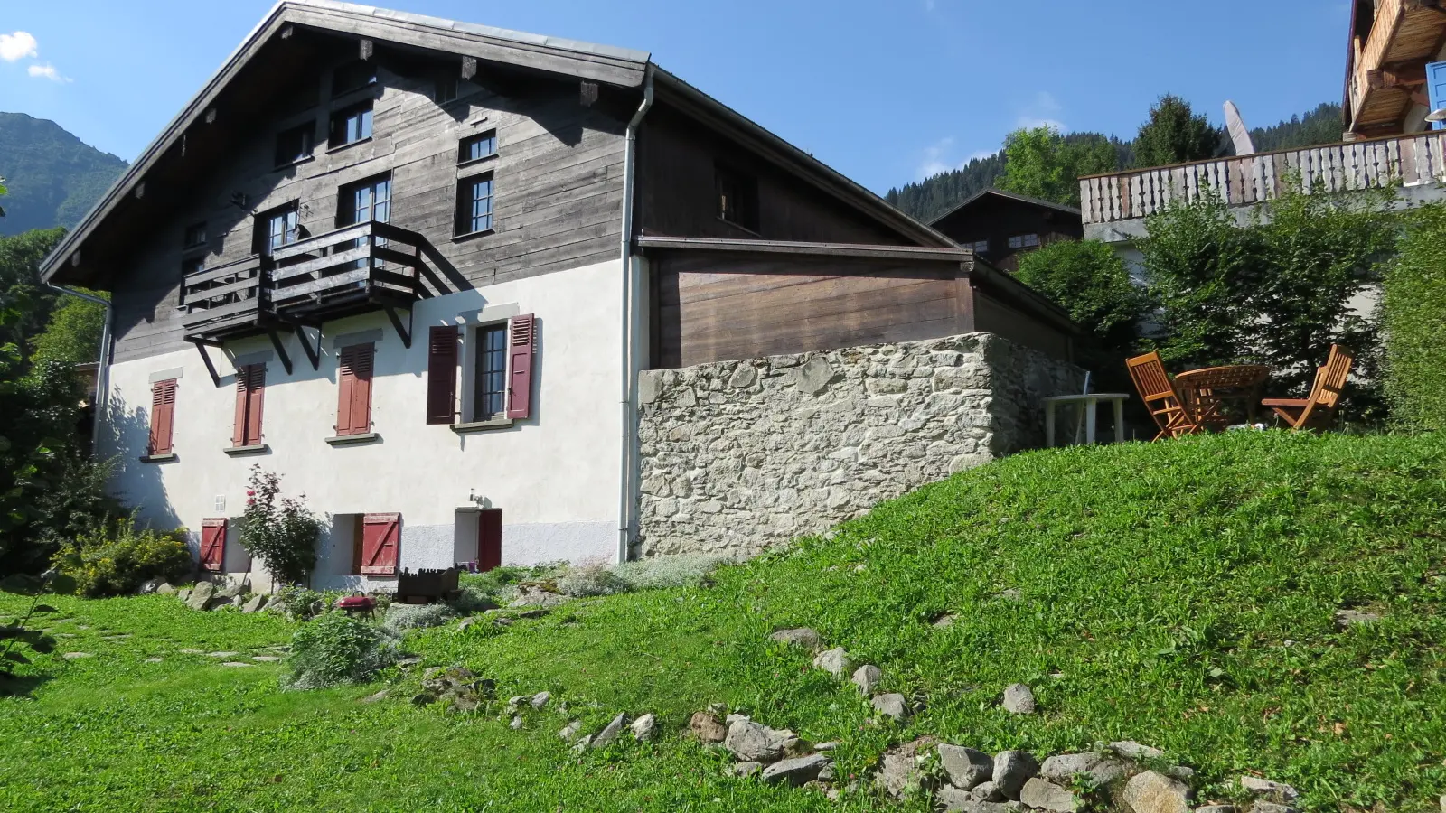Chalet Bionnassay Appartement C_Exterieur été