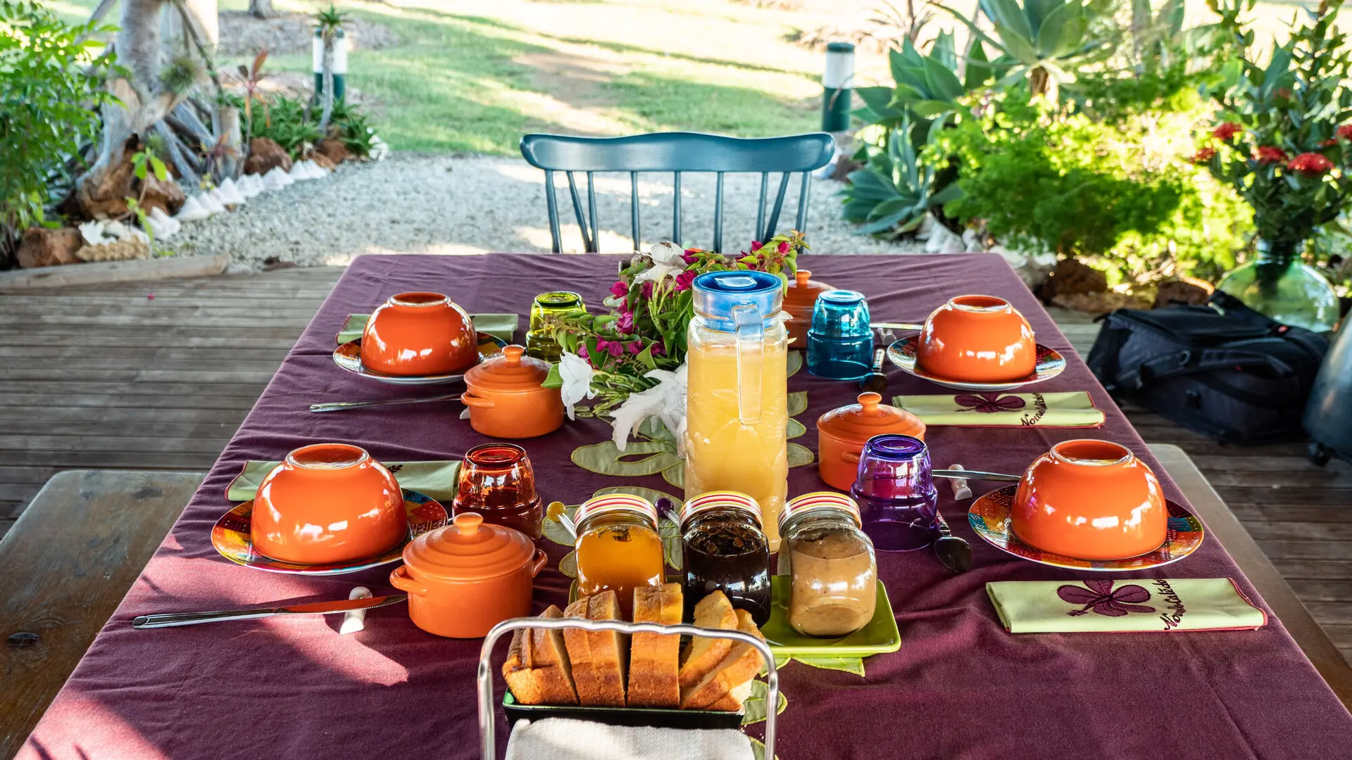 Petit Déjeuner - Gîte bouraké Bay