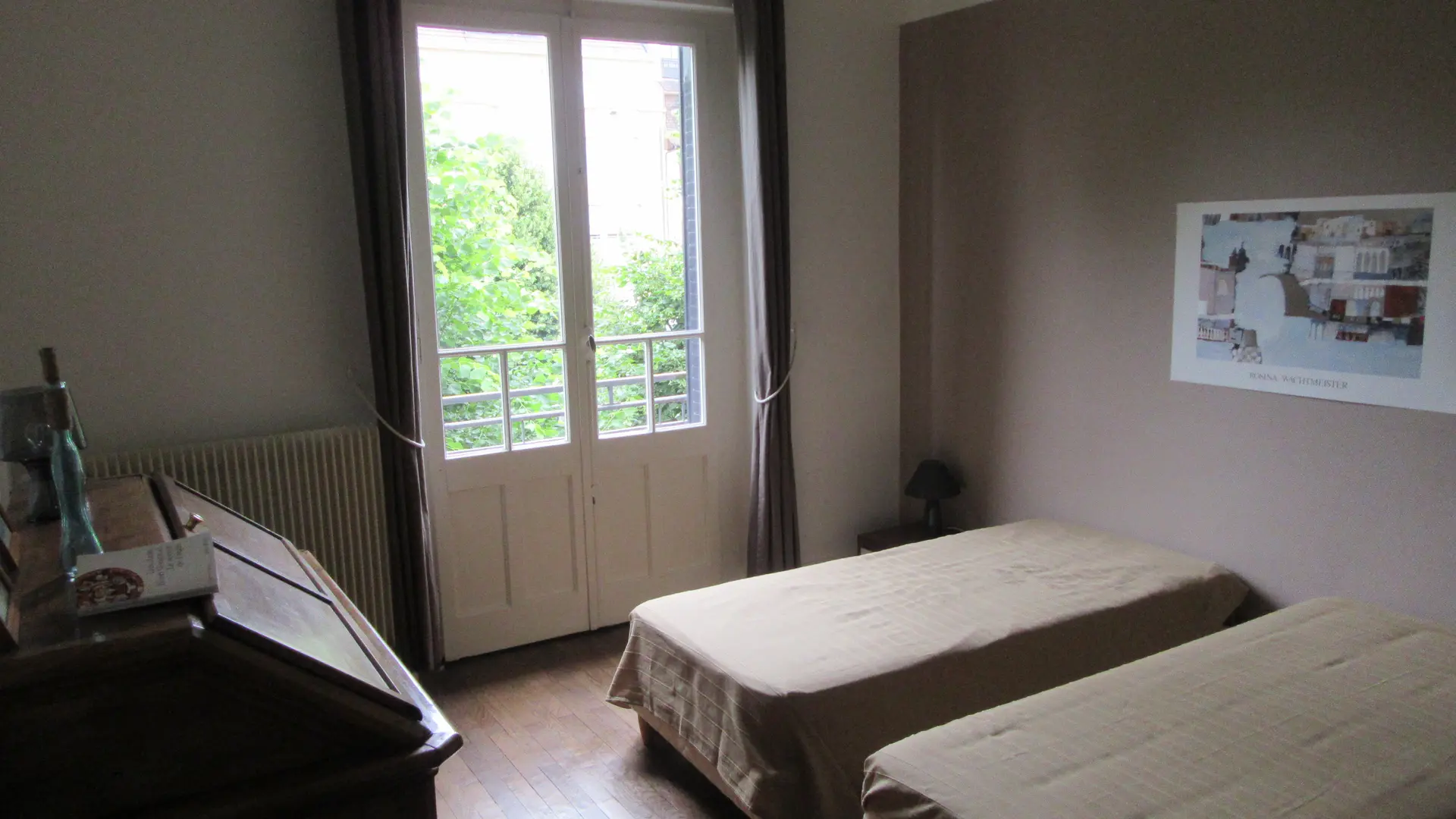 chambre 2 / lits jumeaux