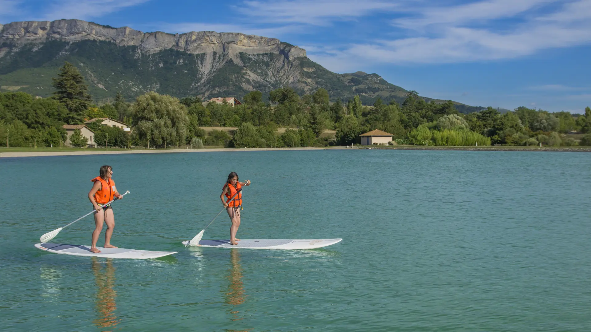 Paddles aux lacs de la Germanette