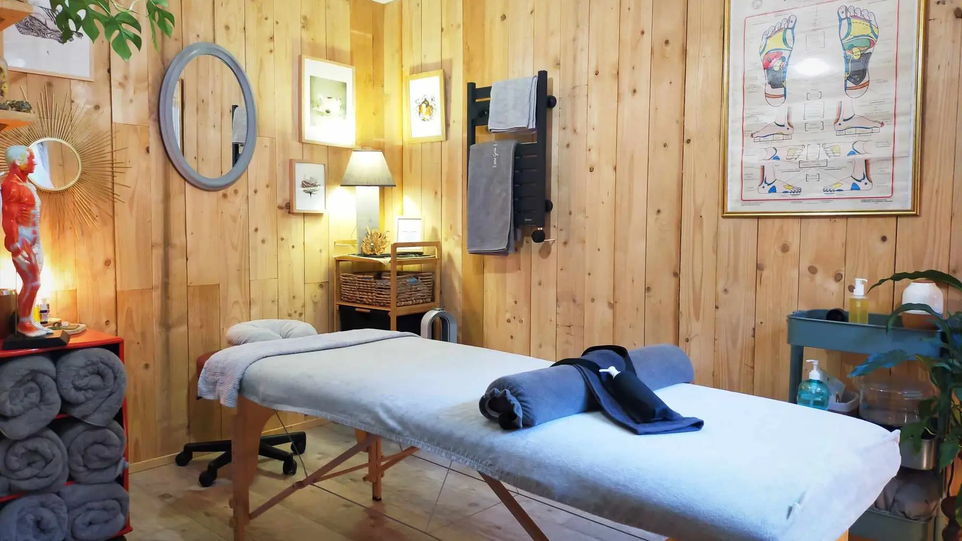 salon de phytoréflexologie et massages physio