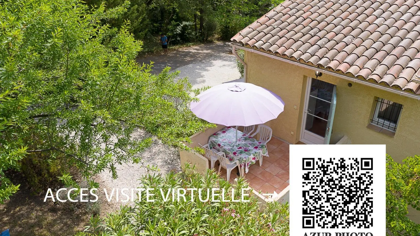 Scannez le QR Code et visitez le Gîte Côté Sud Grasse Gîtes de France Alpes-Maritimes